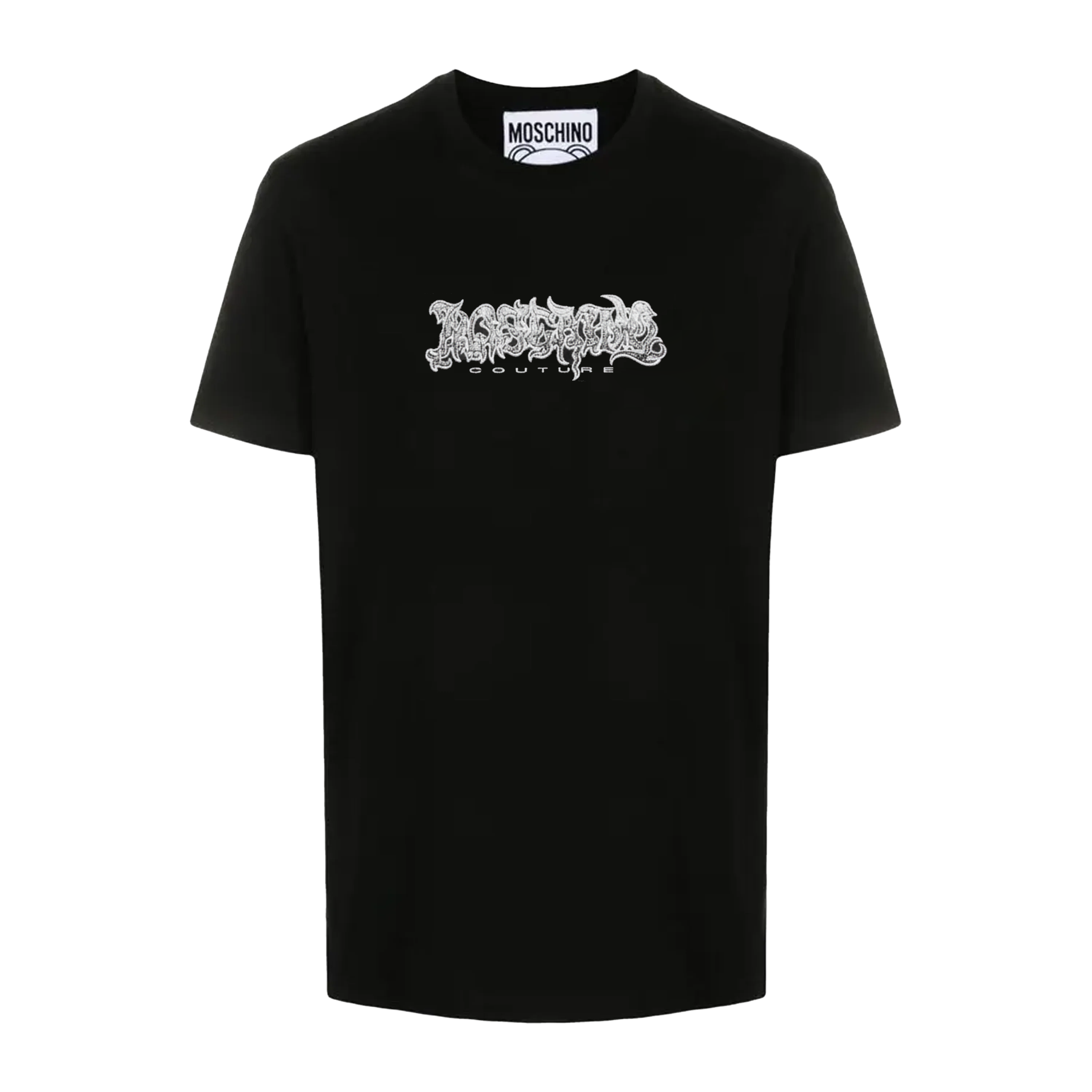 Camiseta Negra Moschino Couture
