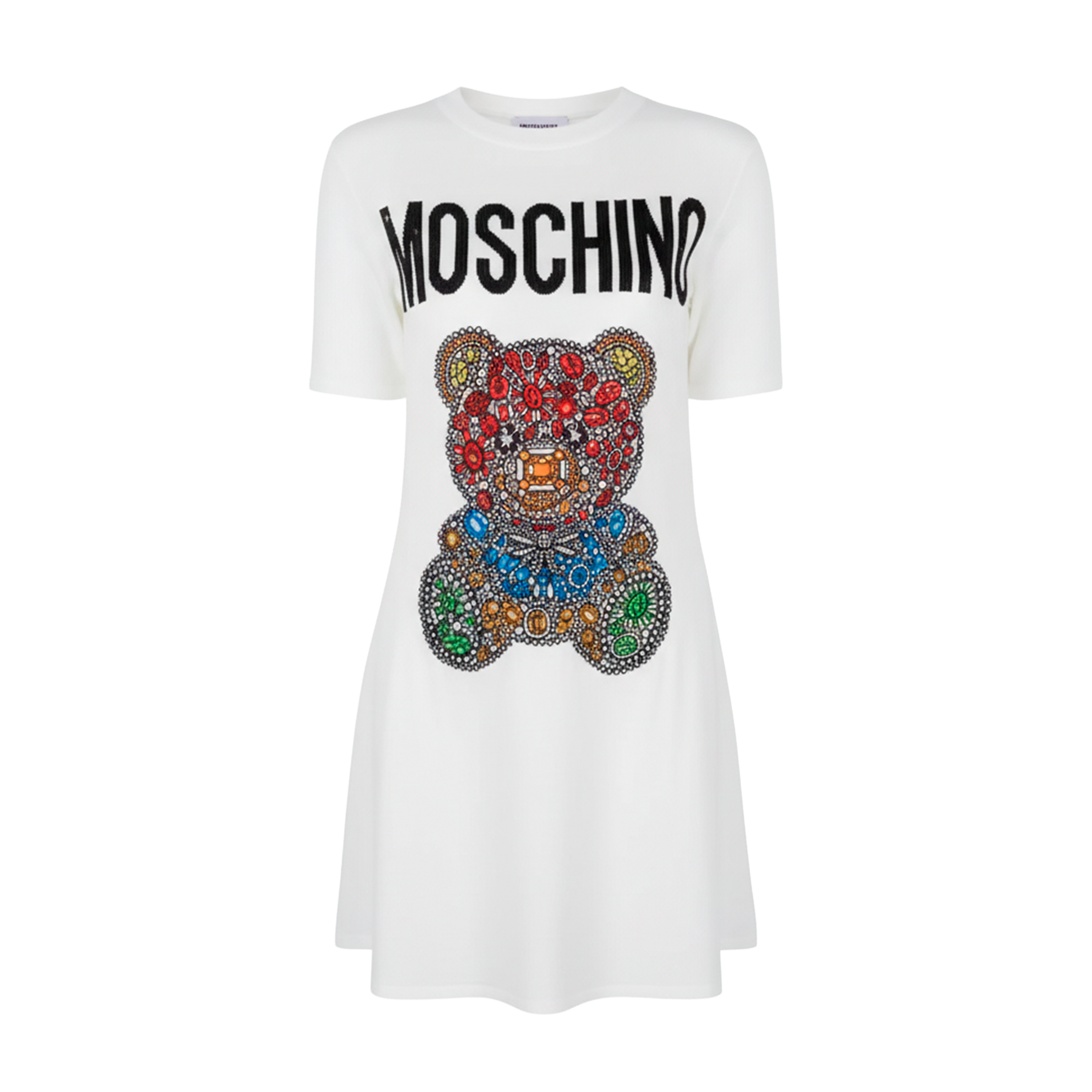 Vestido Blanco Moschino Teddy