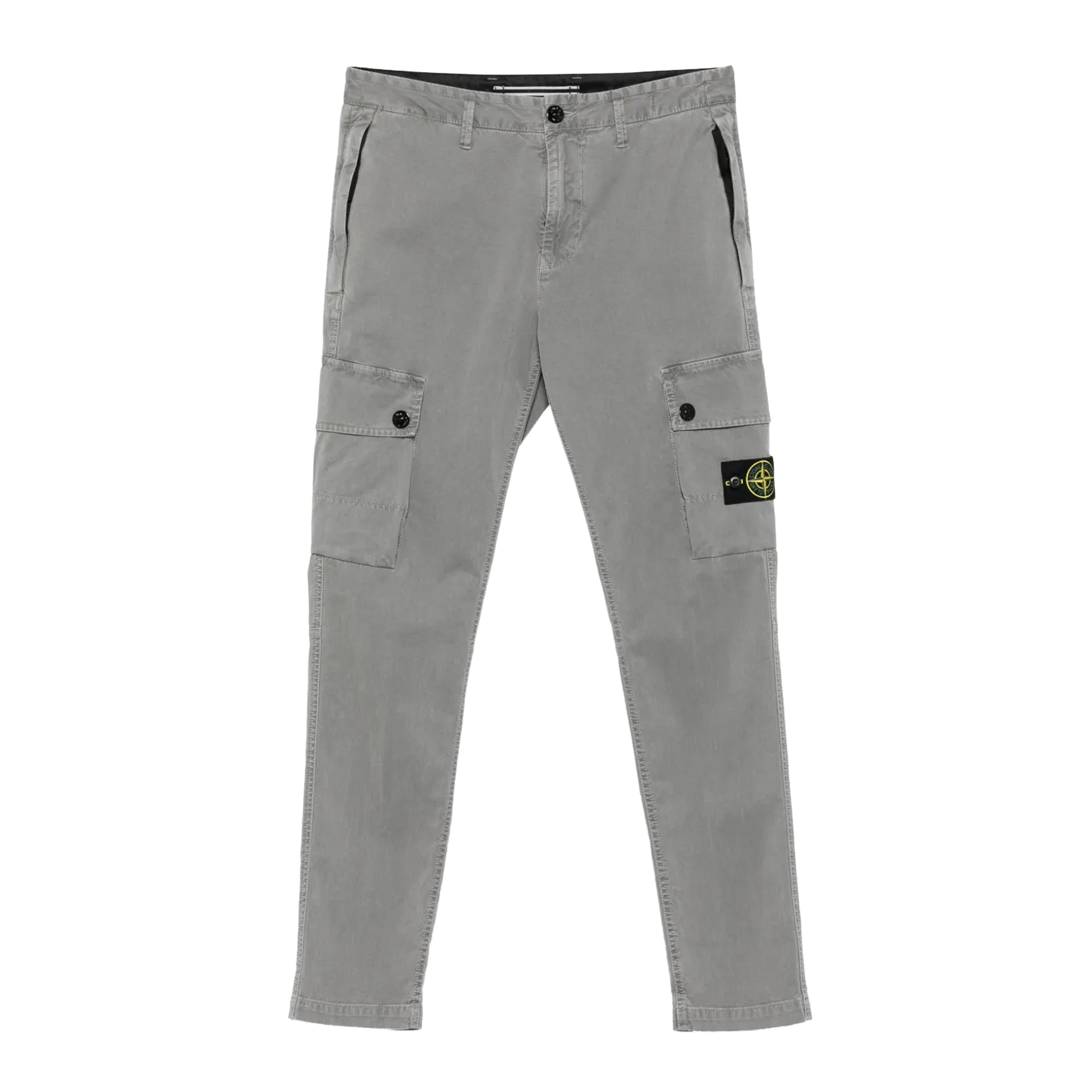 Pantalón Gris Stone Island Side Pocket
