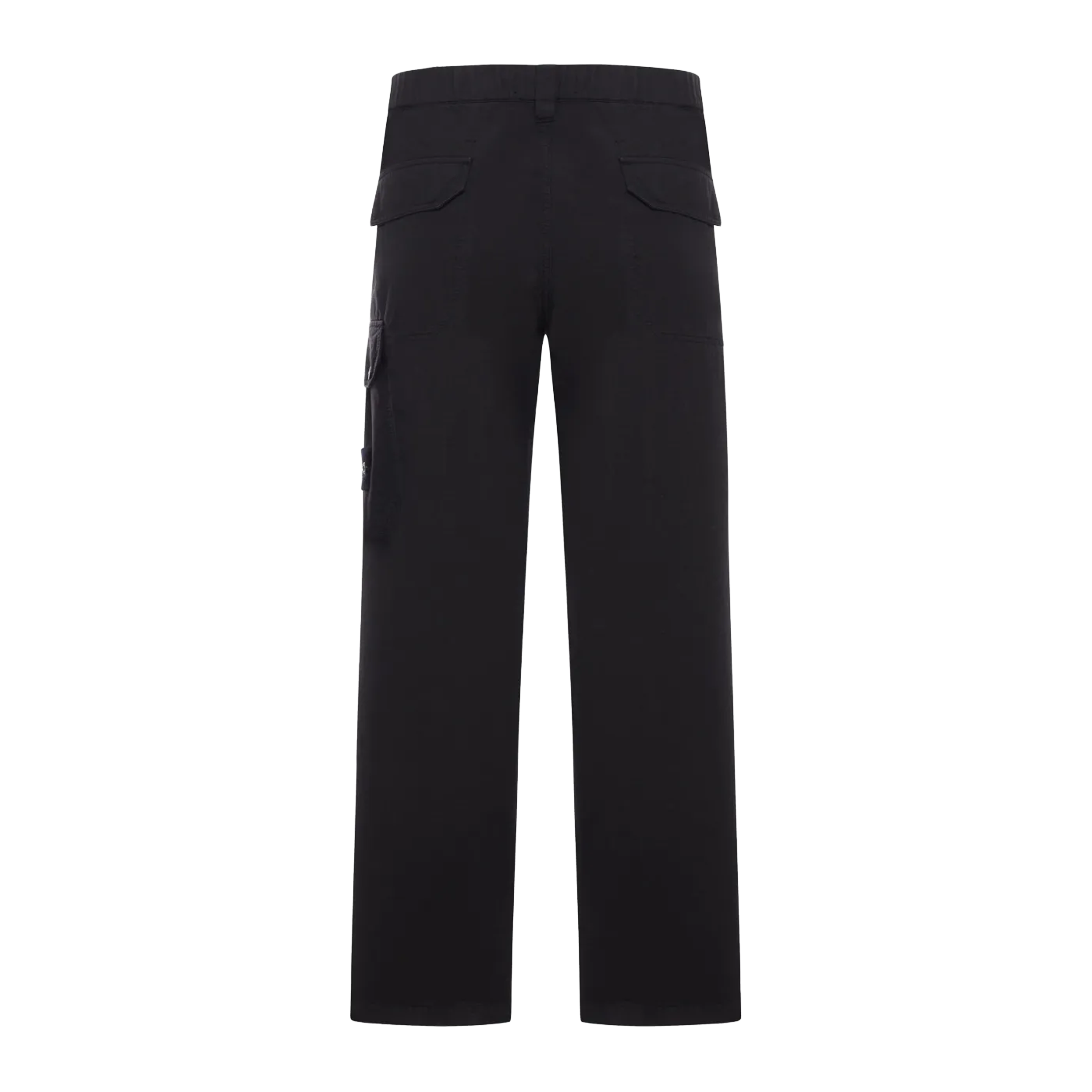 Pantalón Negro Stone Island Side Pocket