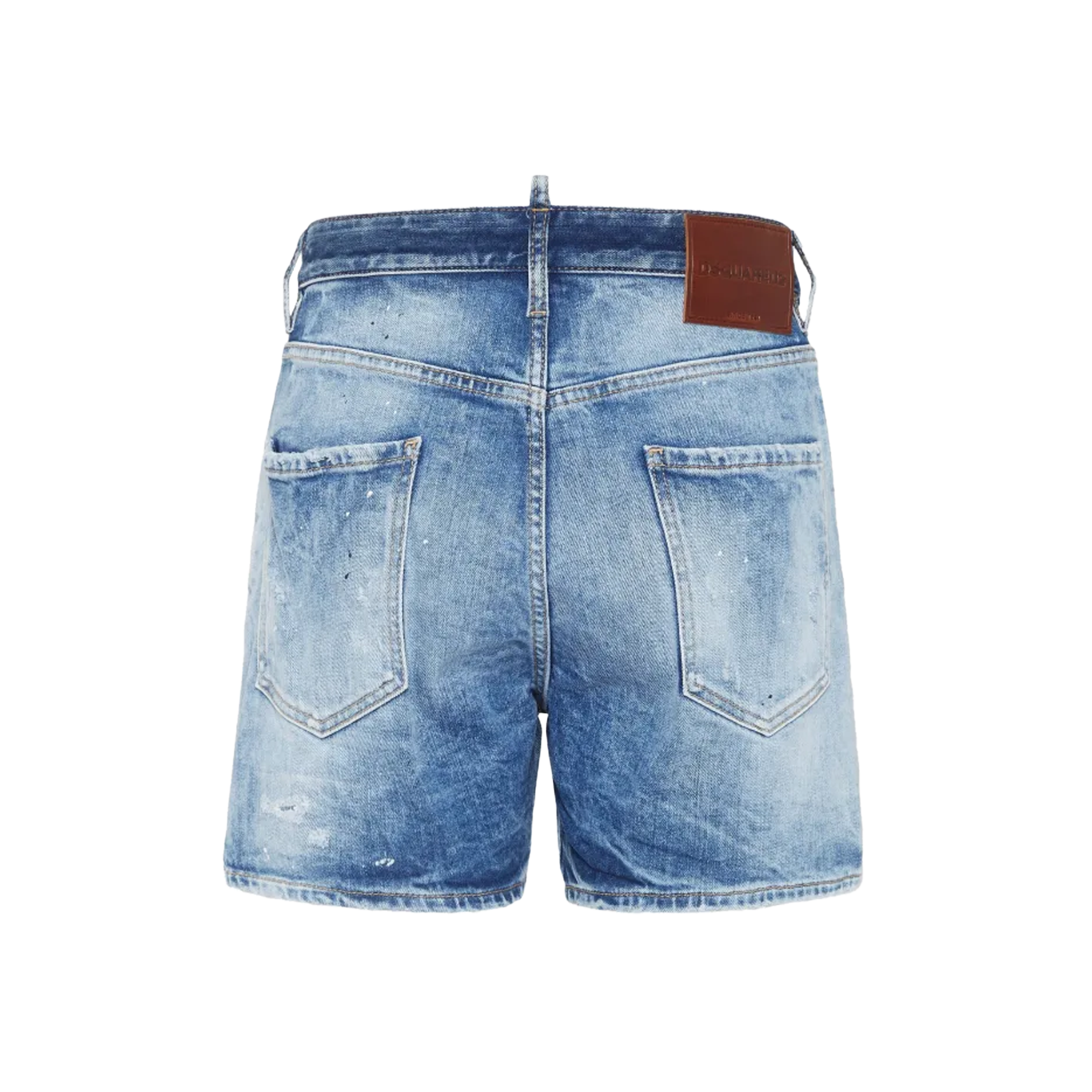 Short Denim Dsquared2 Distressed