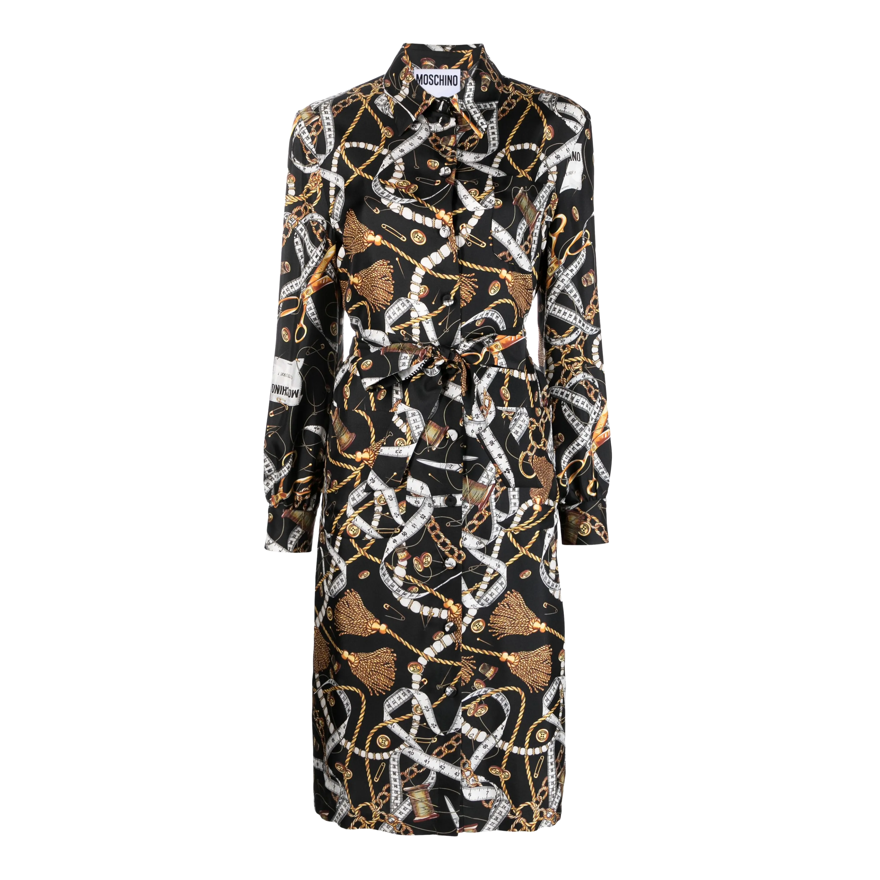 Vestido Negro Moschino Taylor