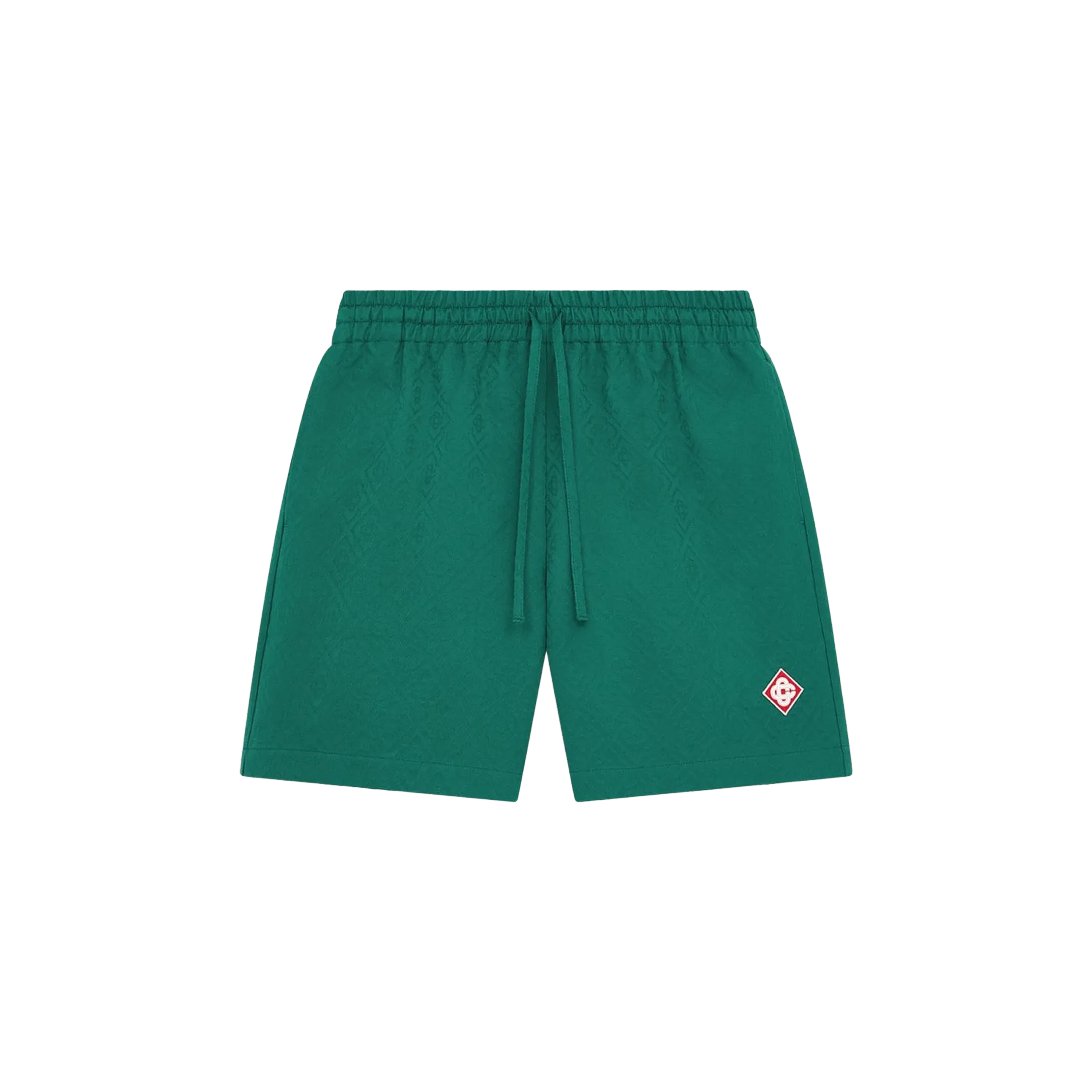 Short Verde Casablanca Monogram