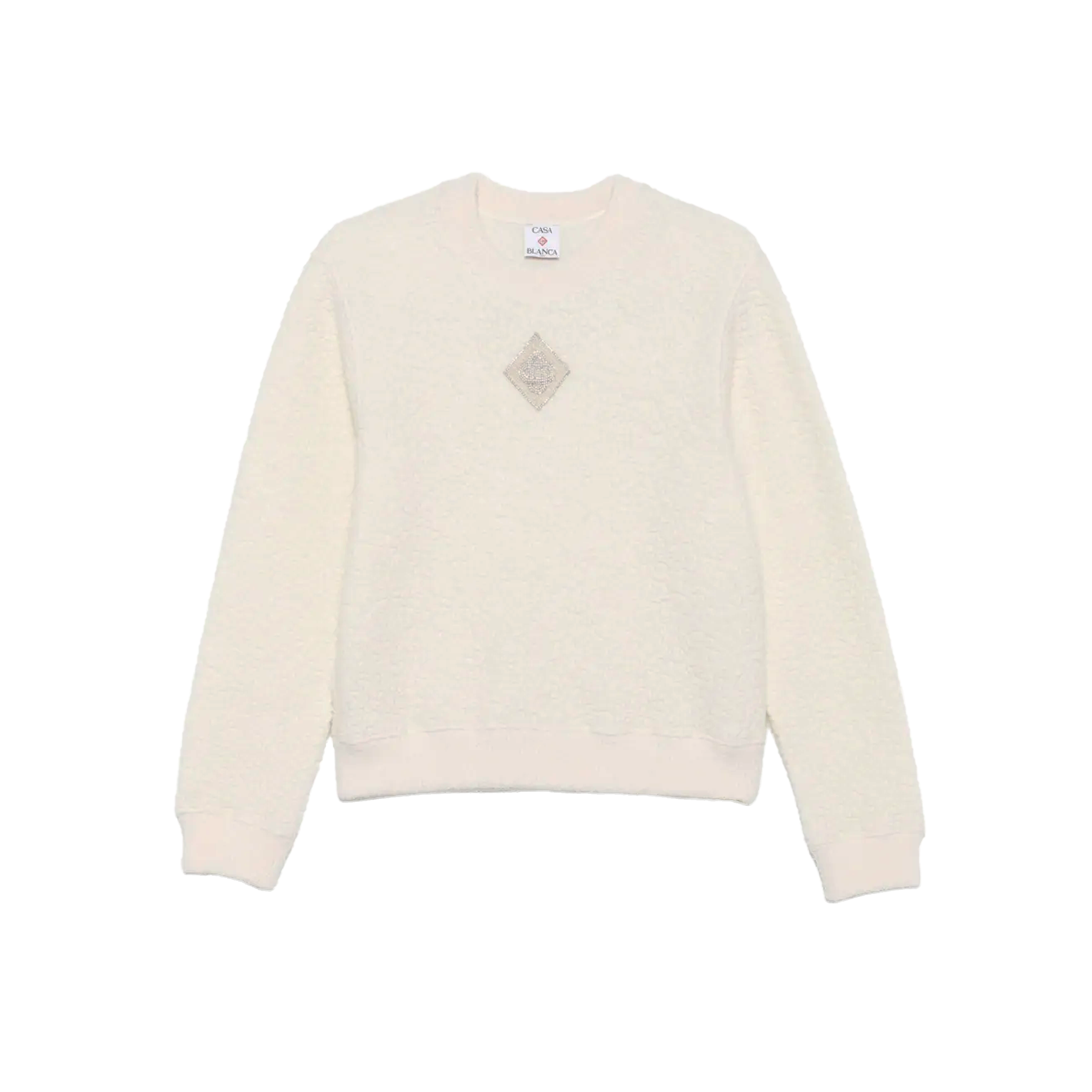 Buzo Blanco Casablanca Cashmere Terry