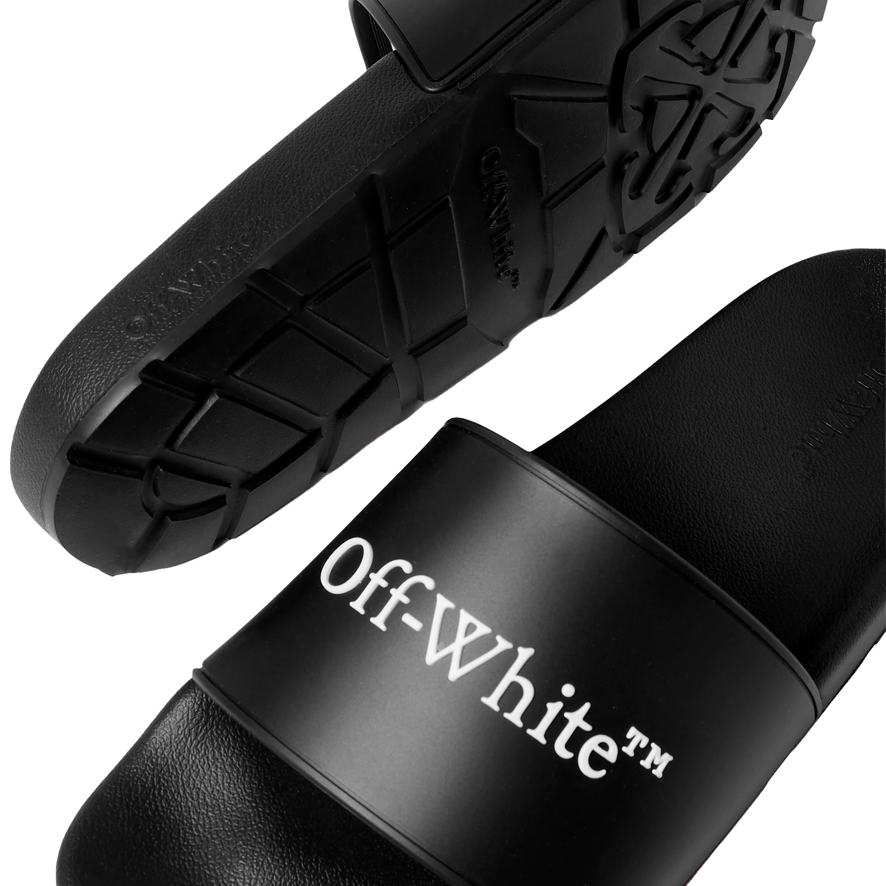 Sandalias Negras Off-White Bookish