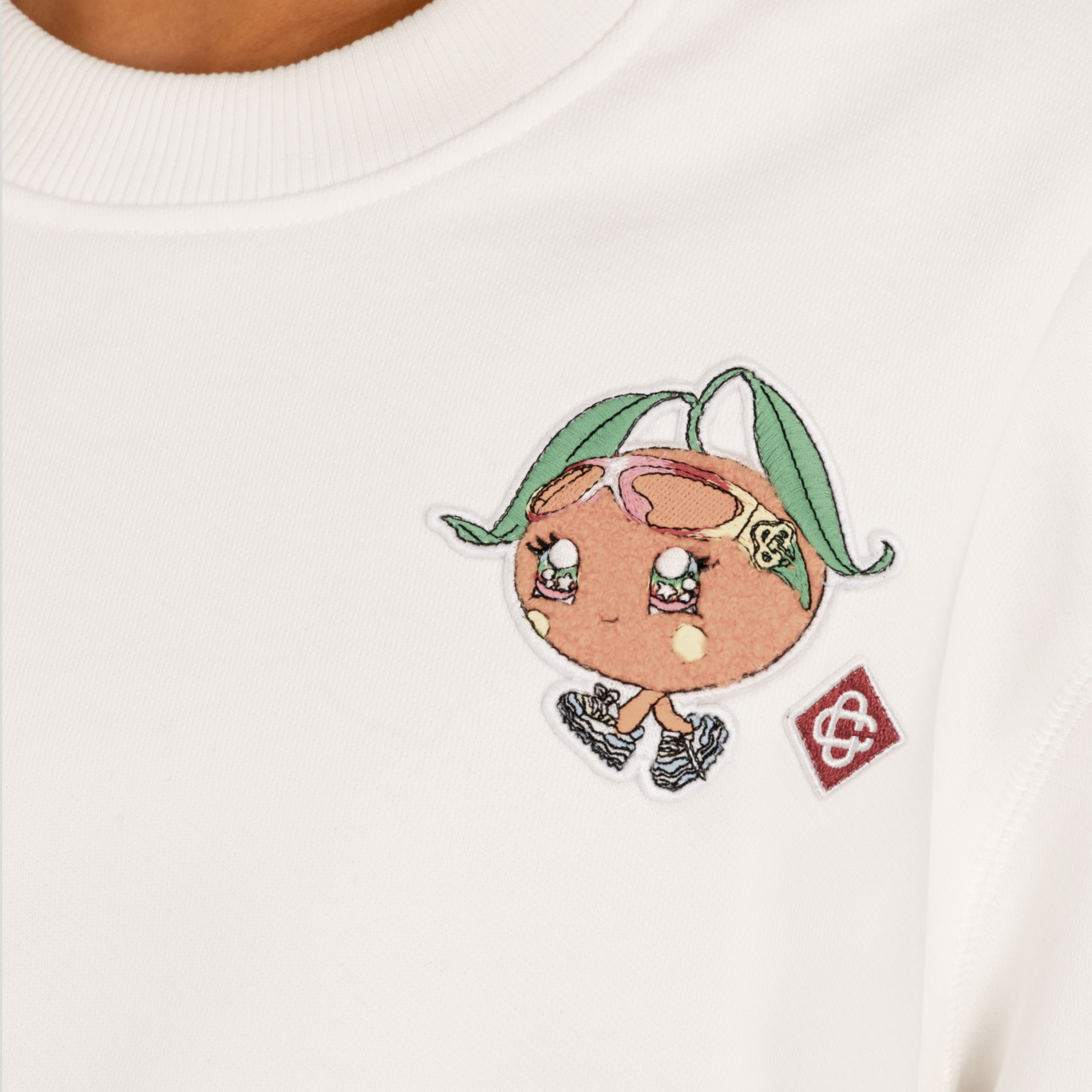 Buzo Blanco Casablanca Casa Way Orange Mascot