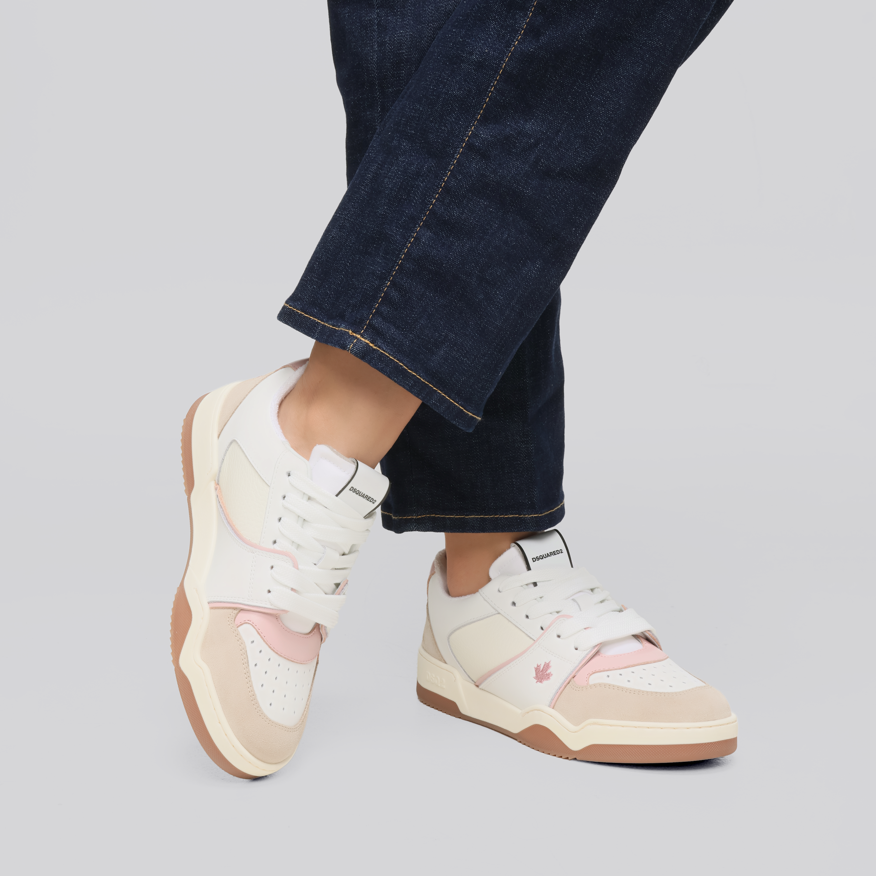 Sneakers Rosados Dsquared2 Spiker