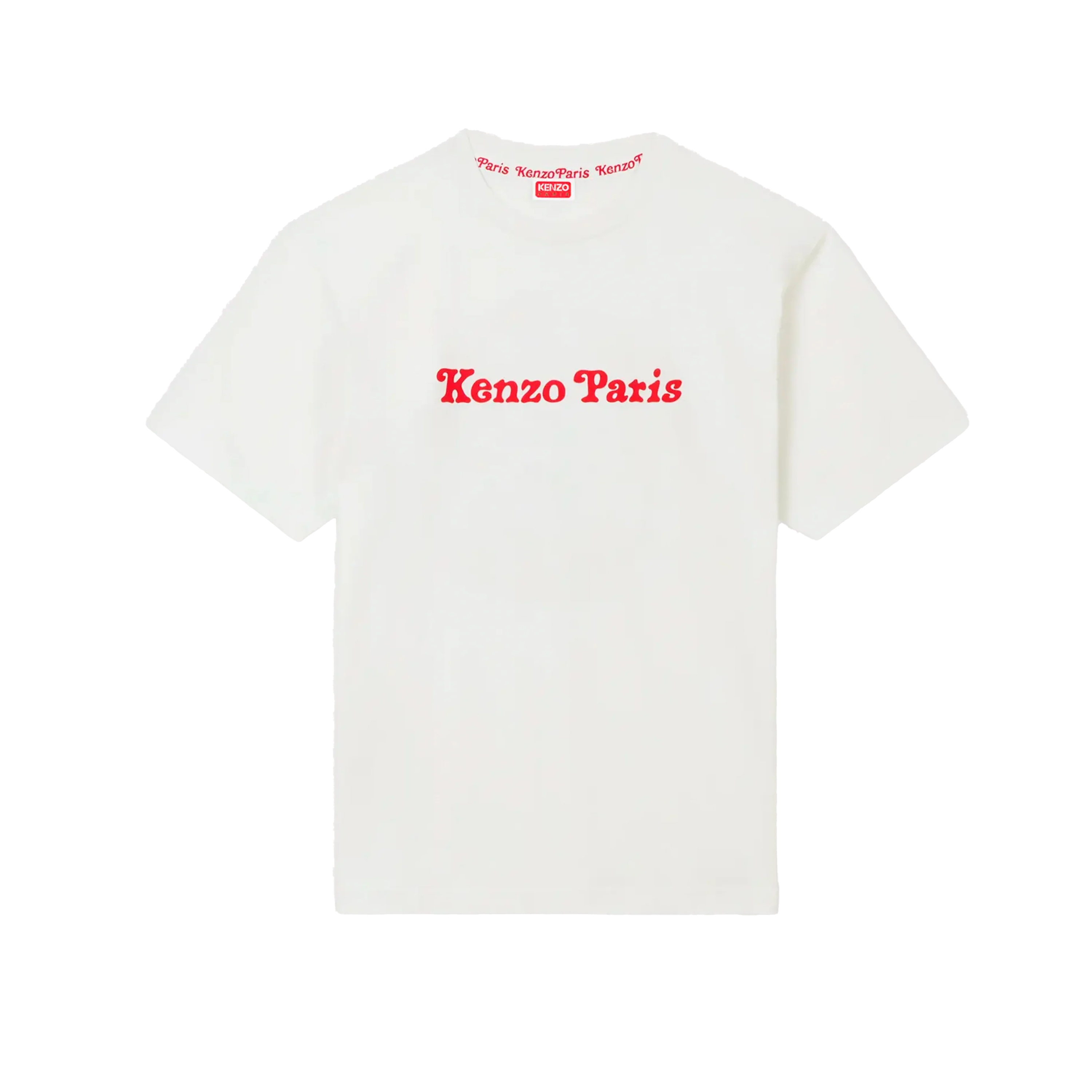 Camiseta Blanca Kenzo Paris Logo