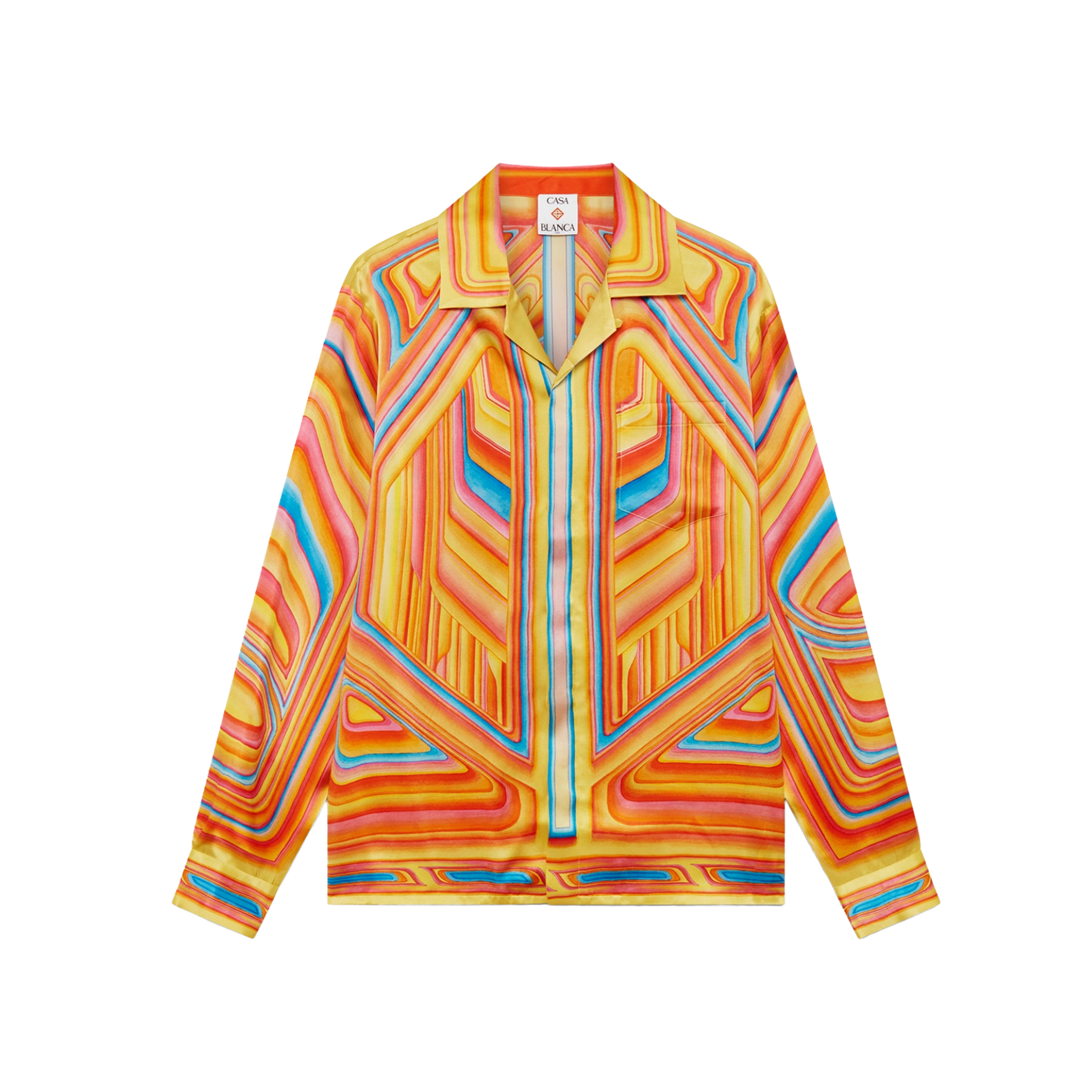 Camisa Naranjado Casablanca Low Rider