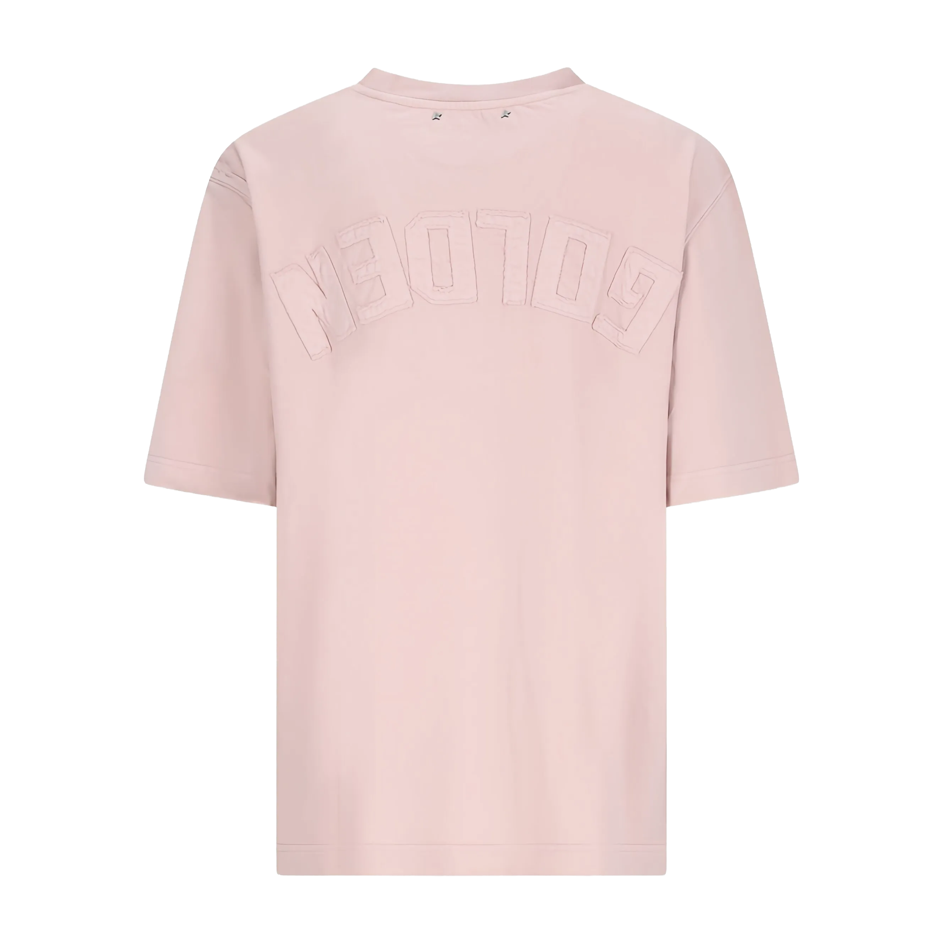 Camiseta Rosa Golden Goose Logo