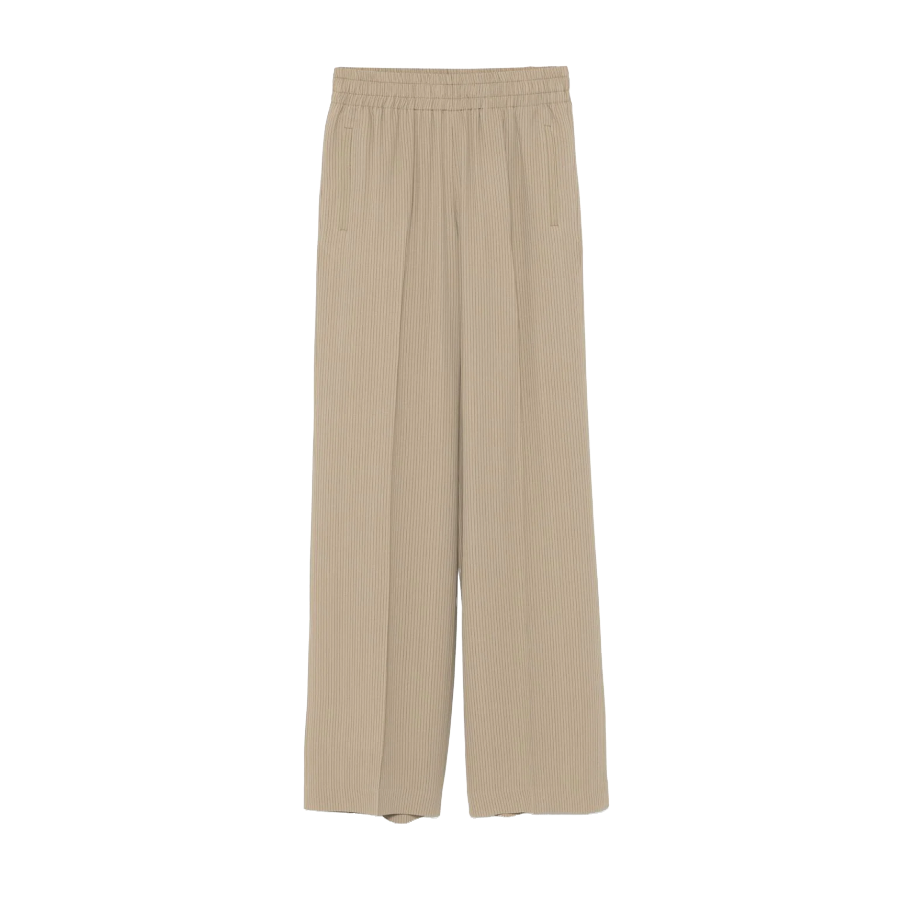 Pantalón Beige Golden Goose Pinstripes