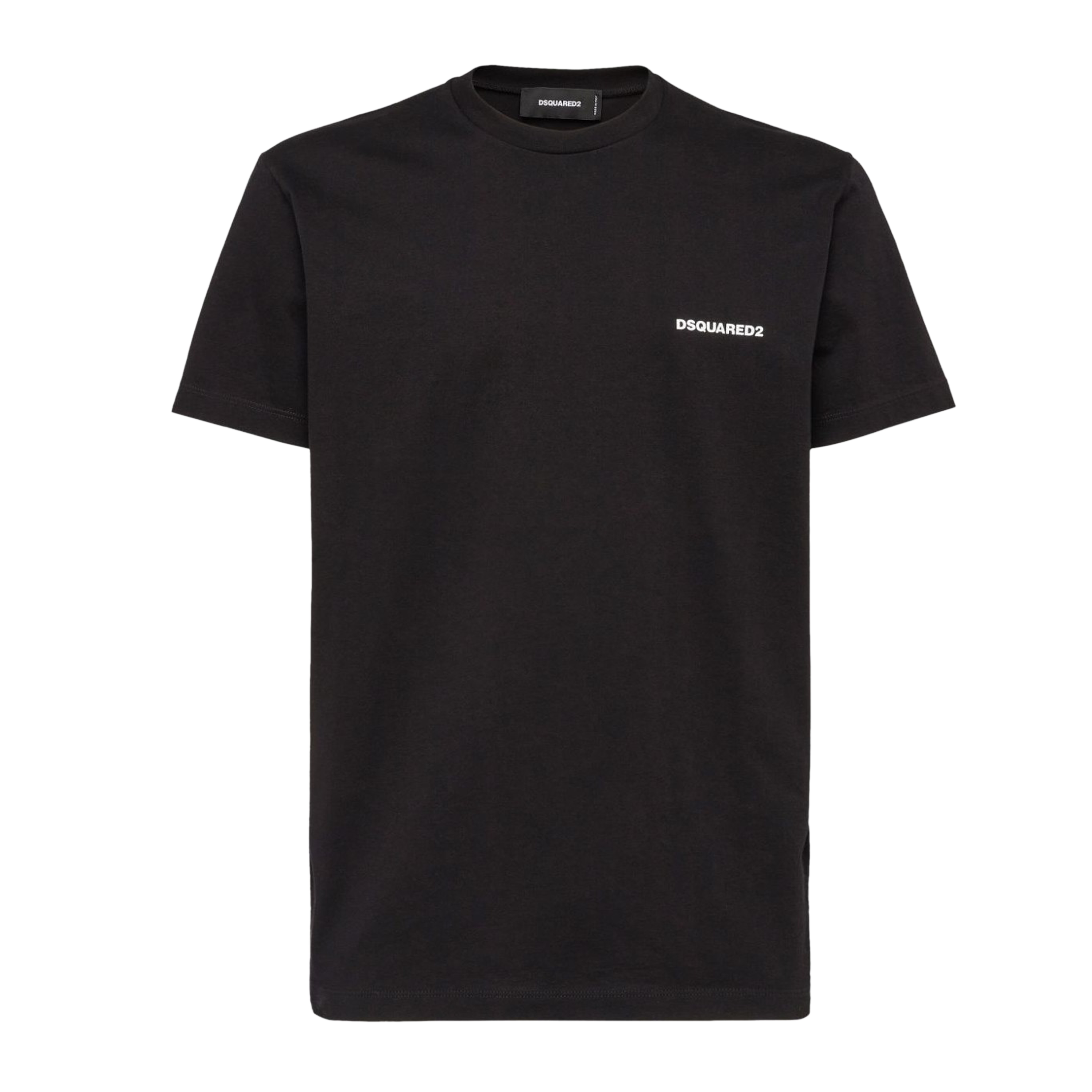 Camiseta Negra Dsquared2 Chest Logo