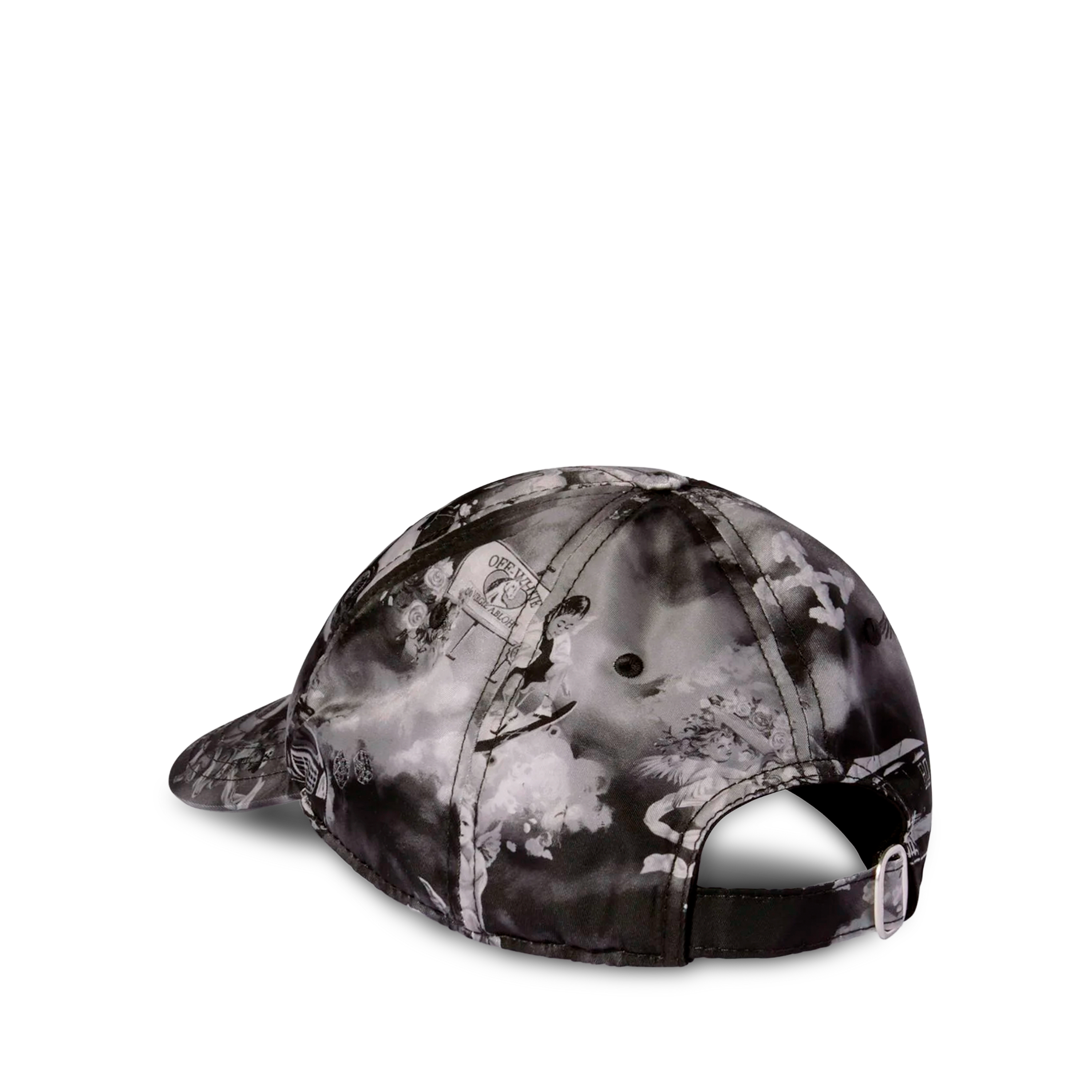 Gorra Negra Off-White Fresco Nylon