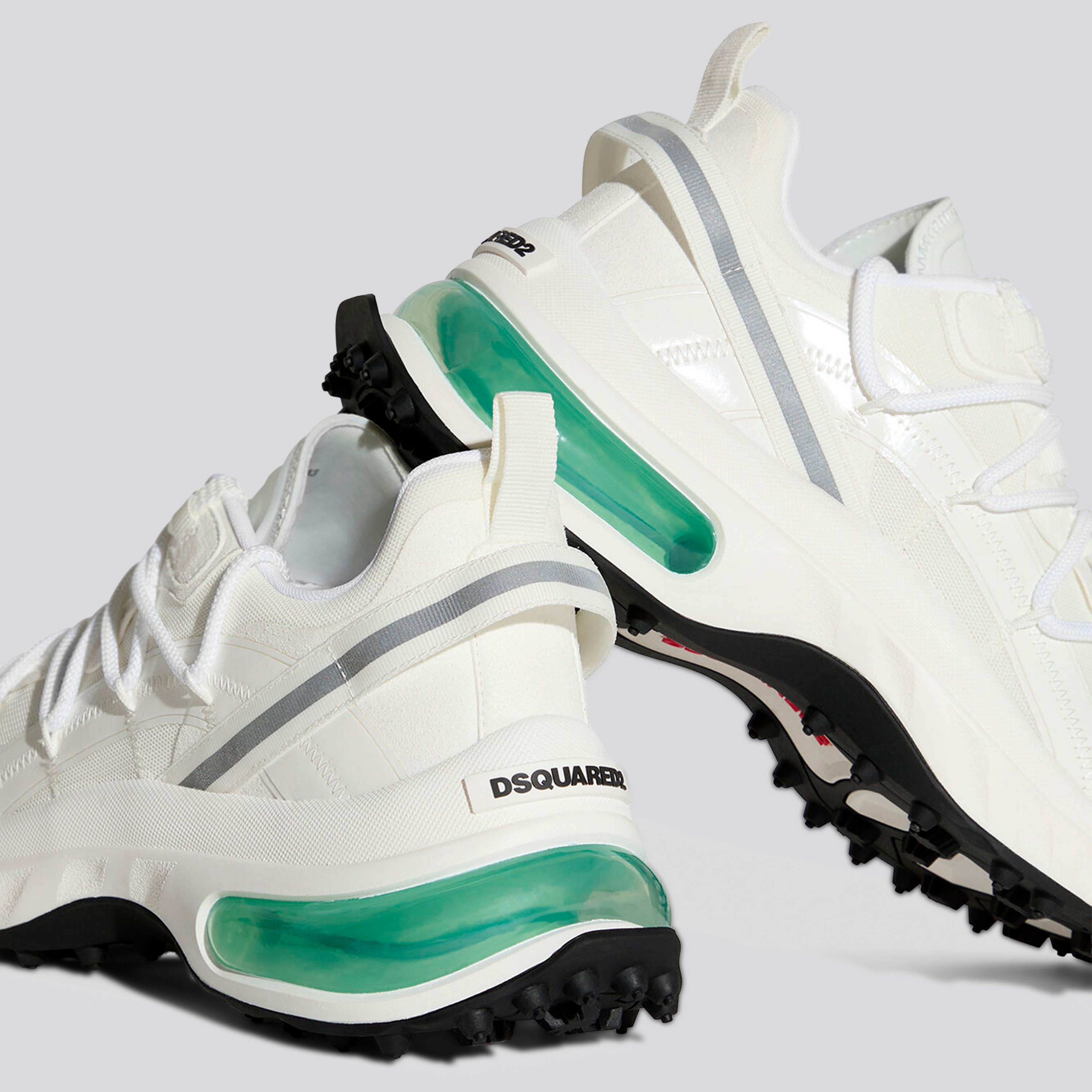 Sneakers Blancos Dsquared2 Ridged