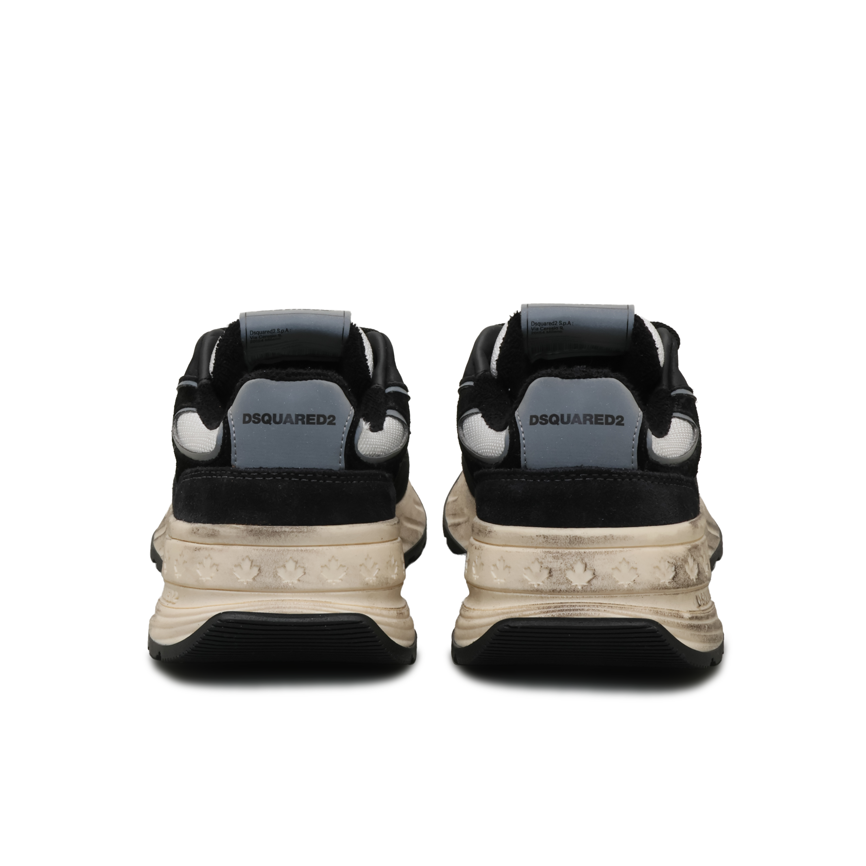 Sneakers Negros Dsquared2 Vintage