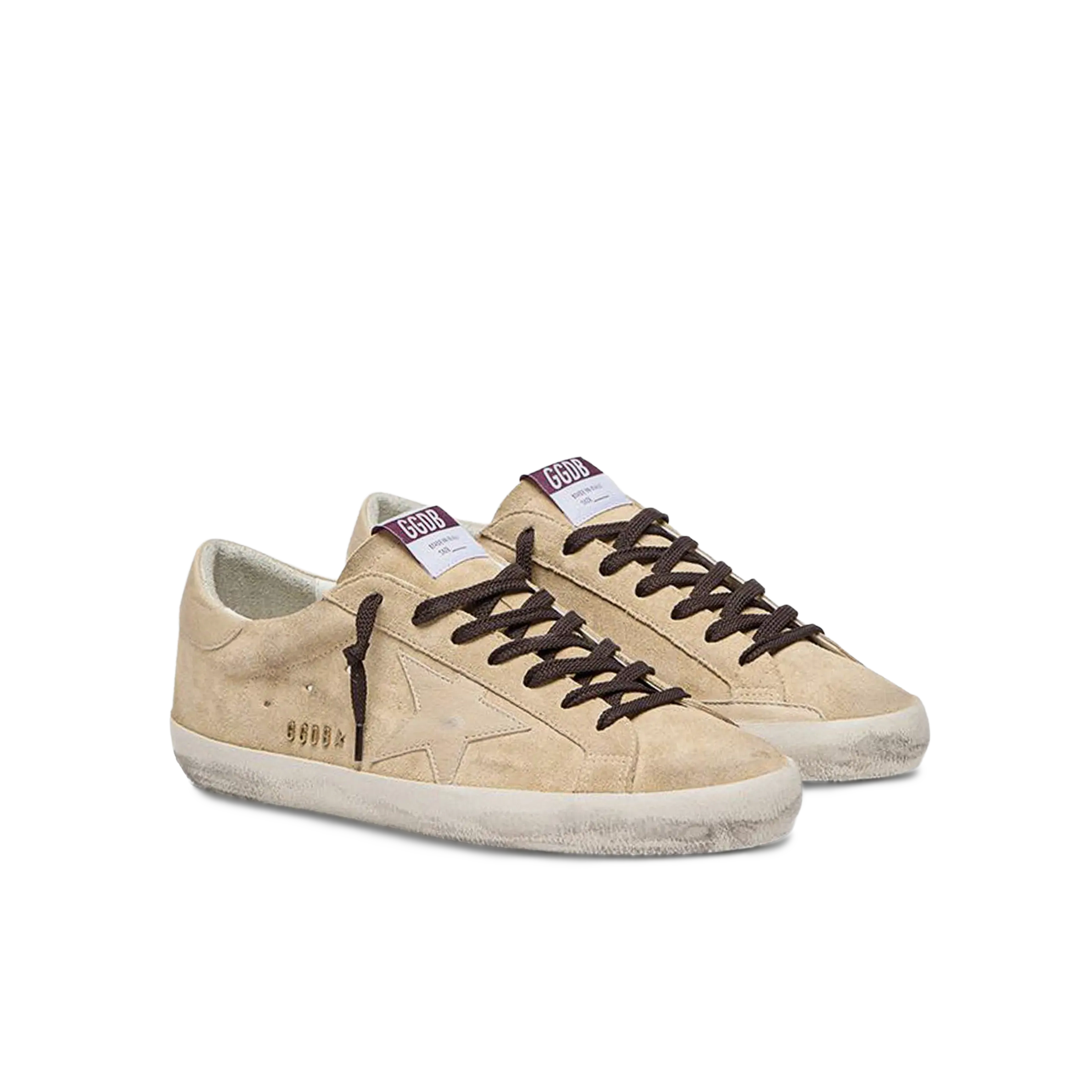 Sneakers Beige Golden Goose Super-Star Suede