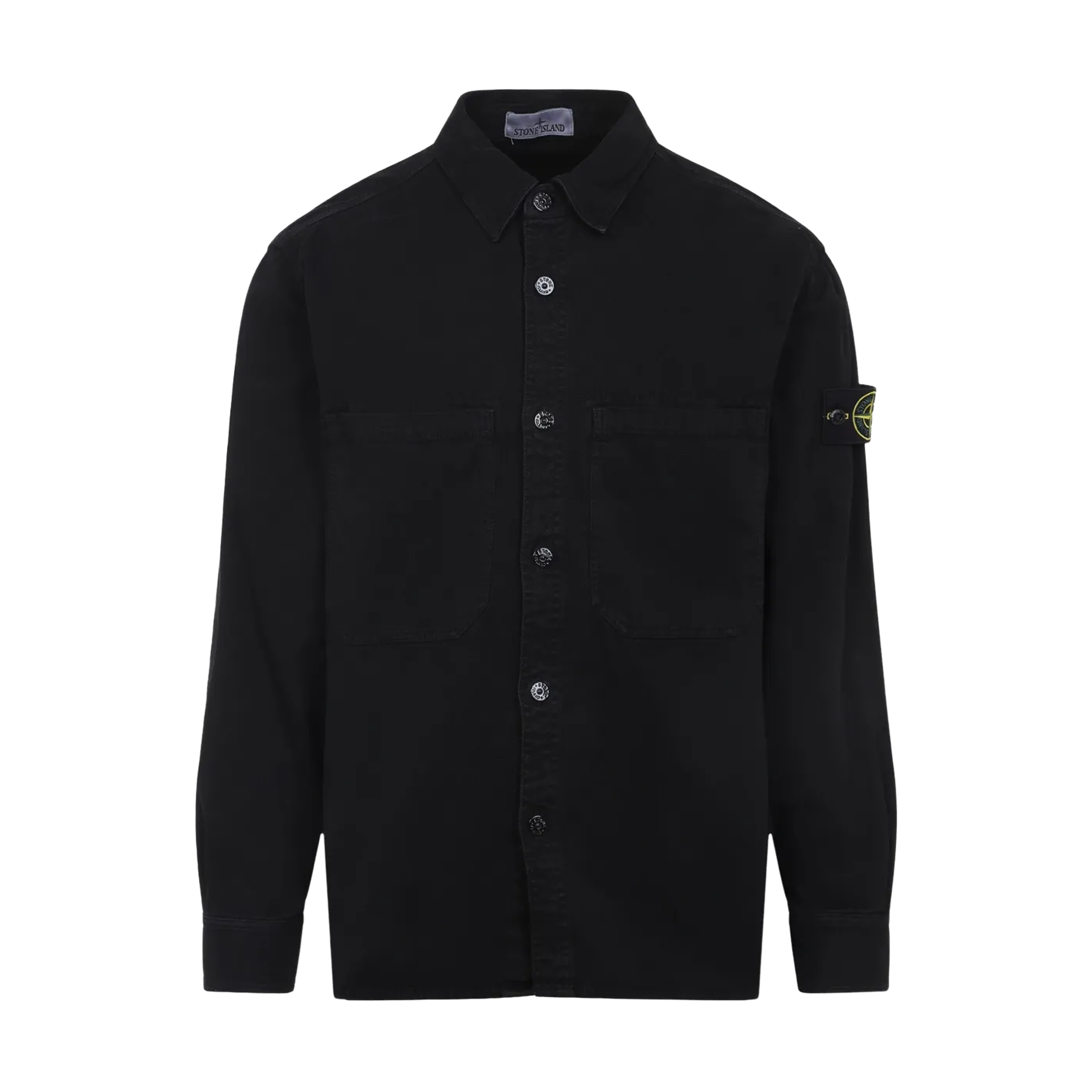 Camisa Negra Stone Island