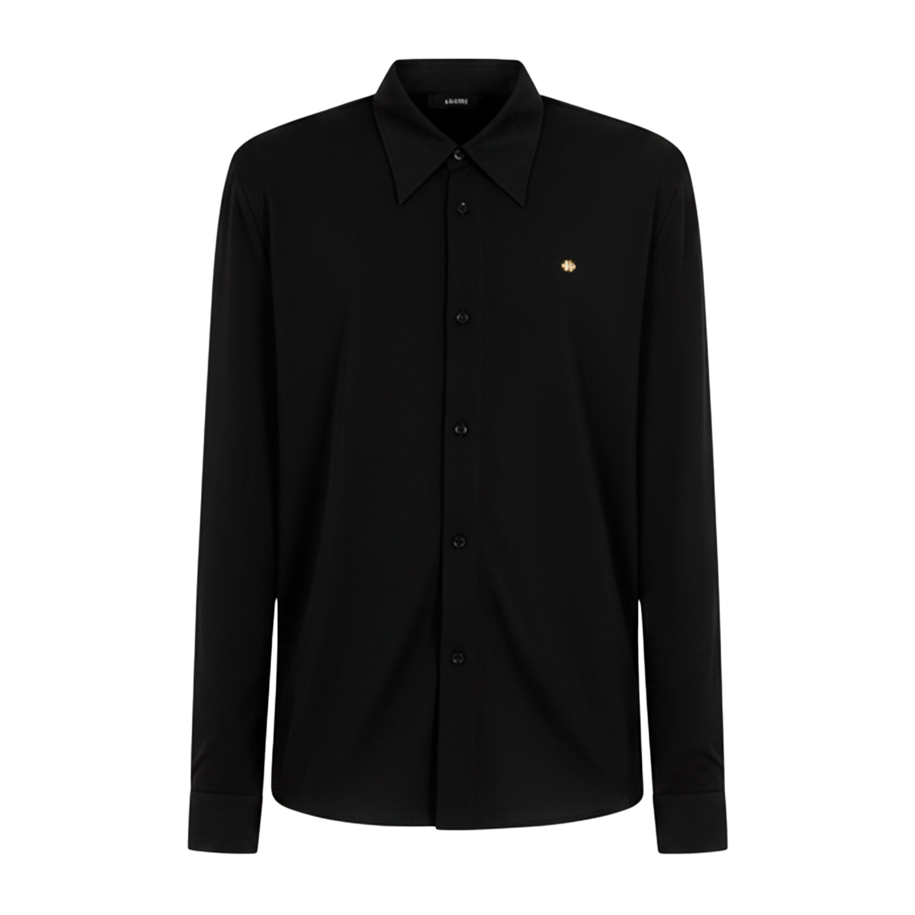 Camisa Negra AMIRI MA Plaque