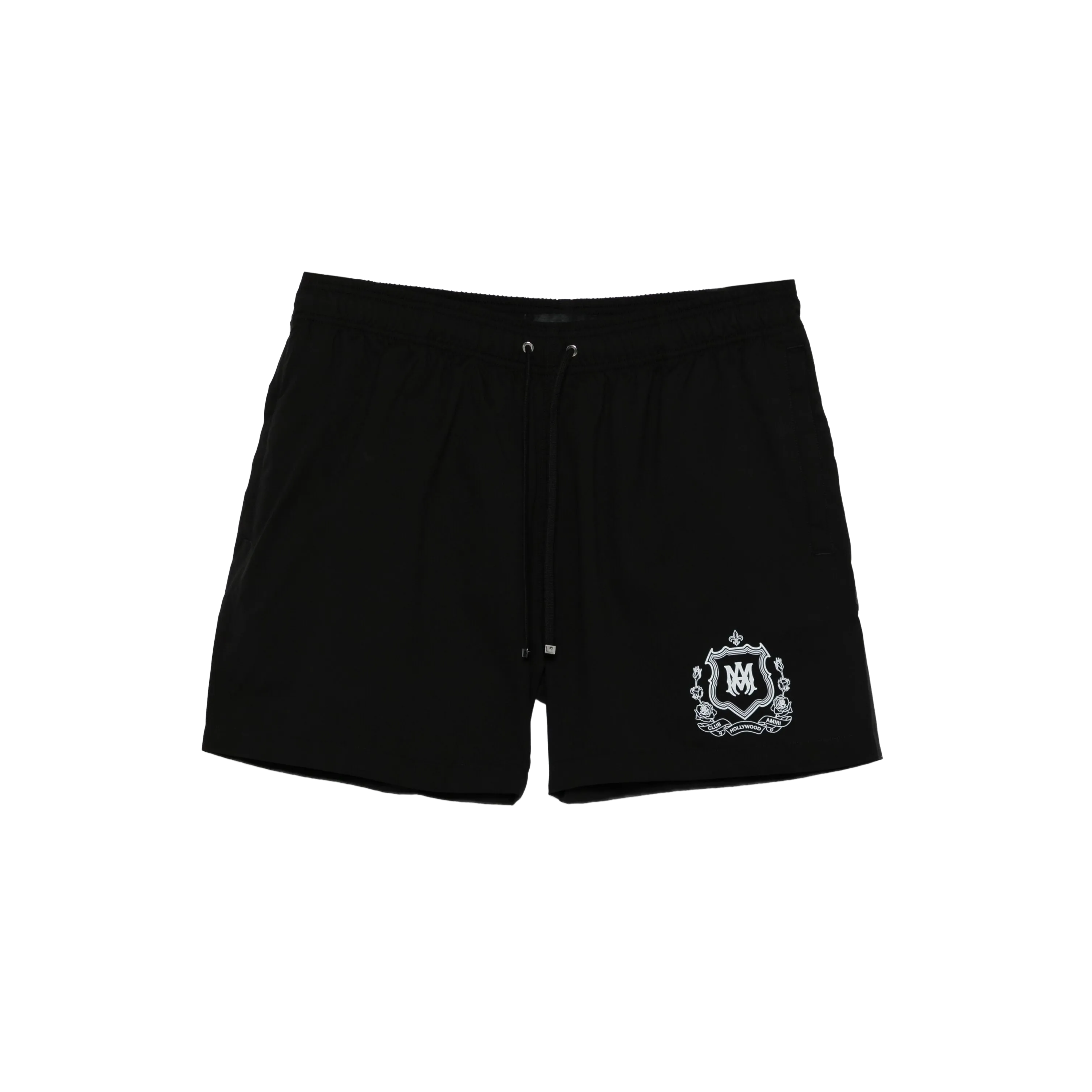 Pantaloneta Negra AMIRI Crest