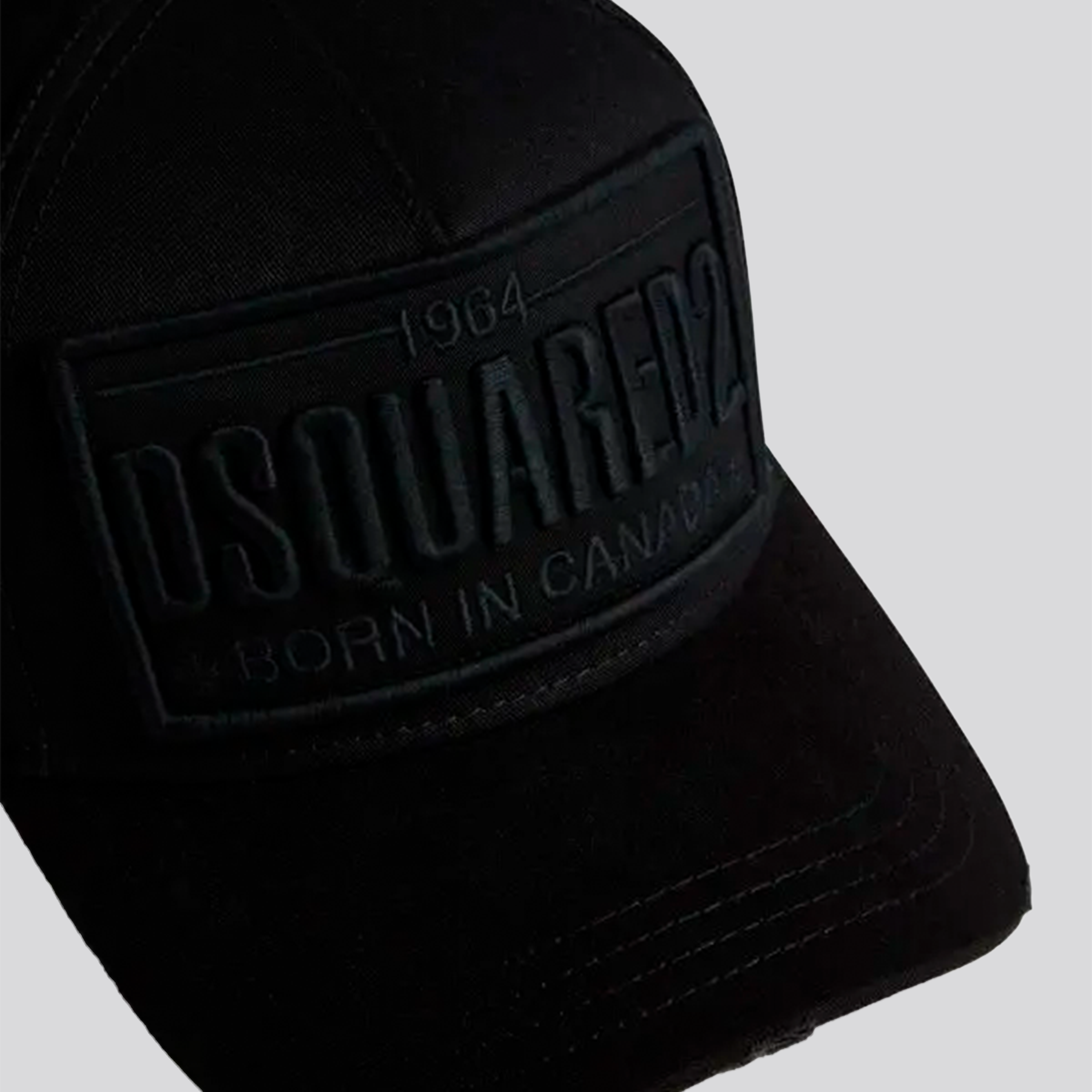 Gorra Negra Dsquared2 Square Logo
