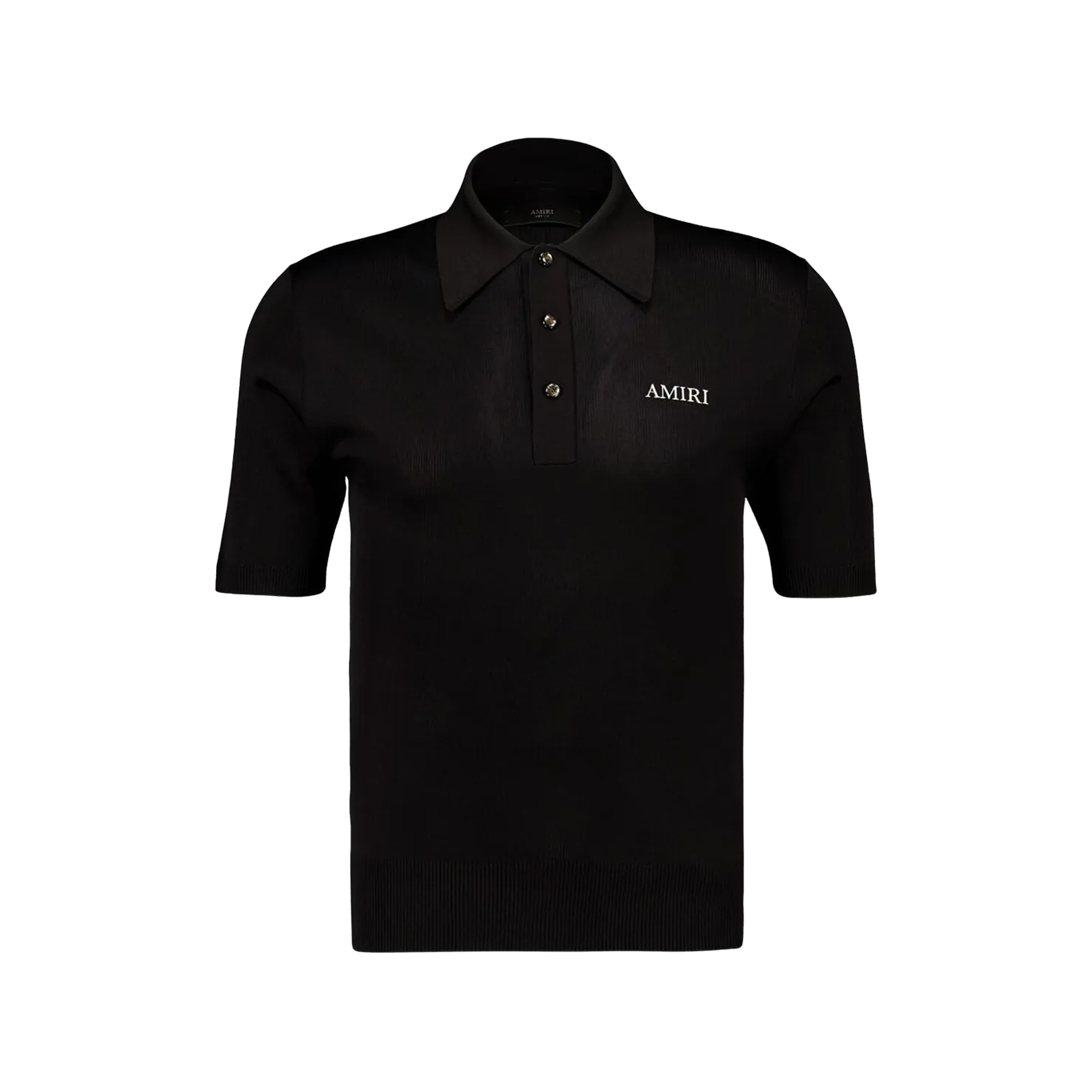 Camiseta Tipo Polo Negra AMIRI Spirit