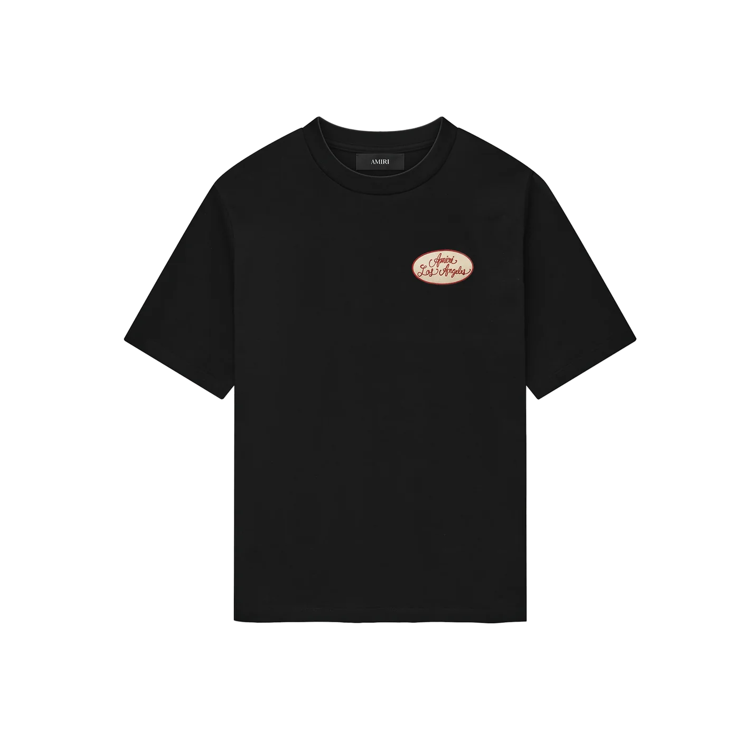 Camiseta Negra AMIRI Station Patch