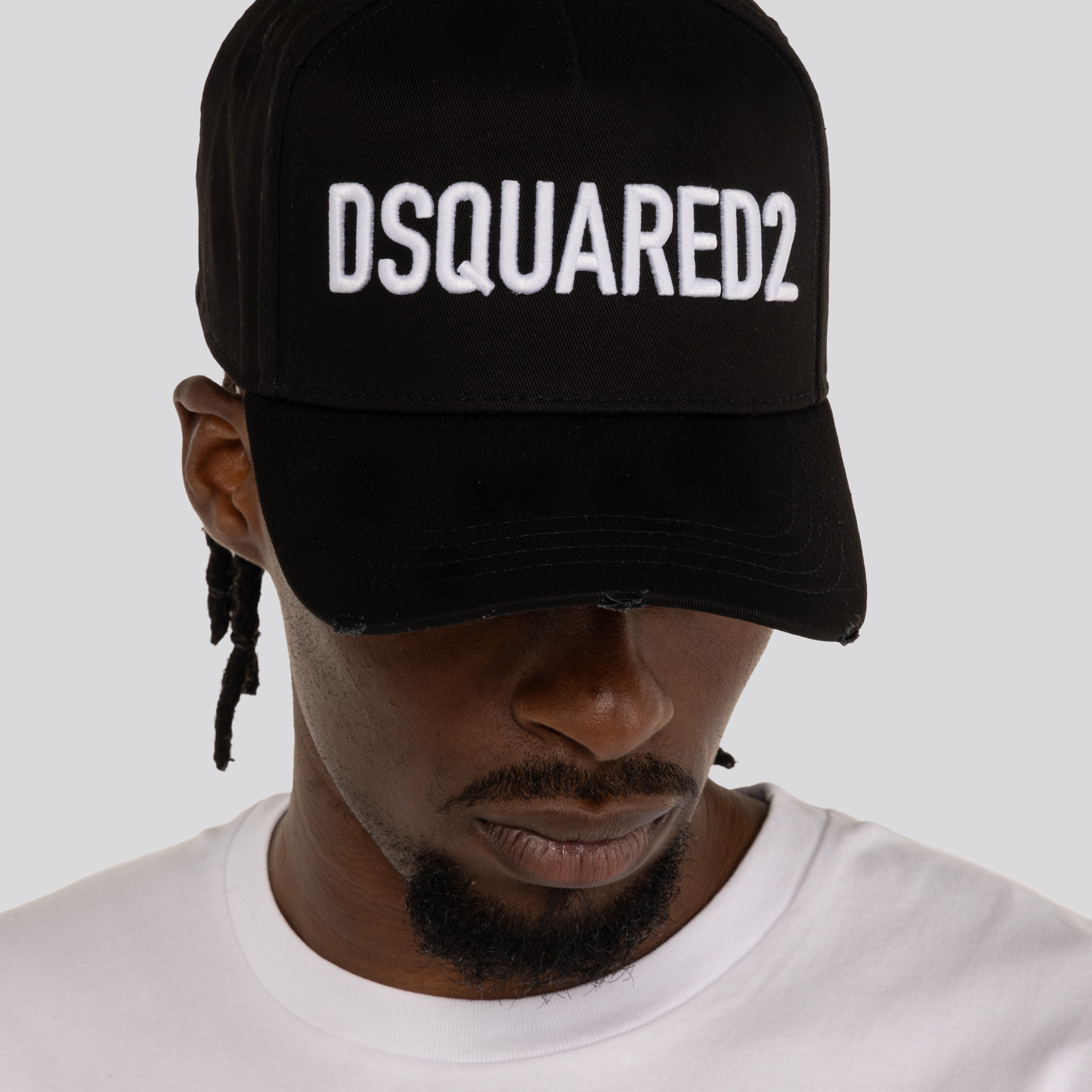Gorra Negra Dsquared2 Logo
