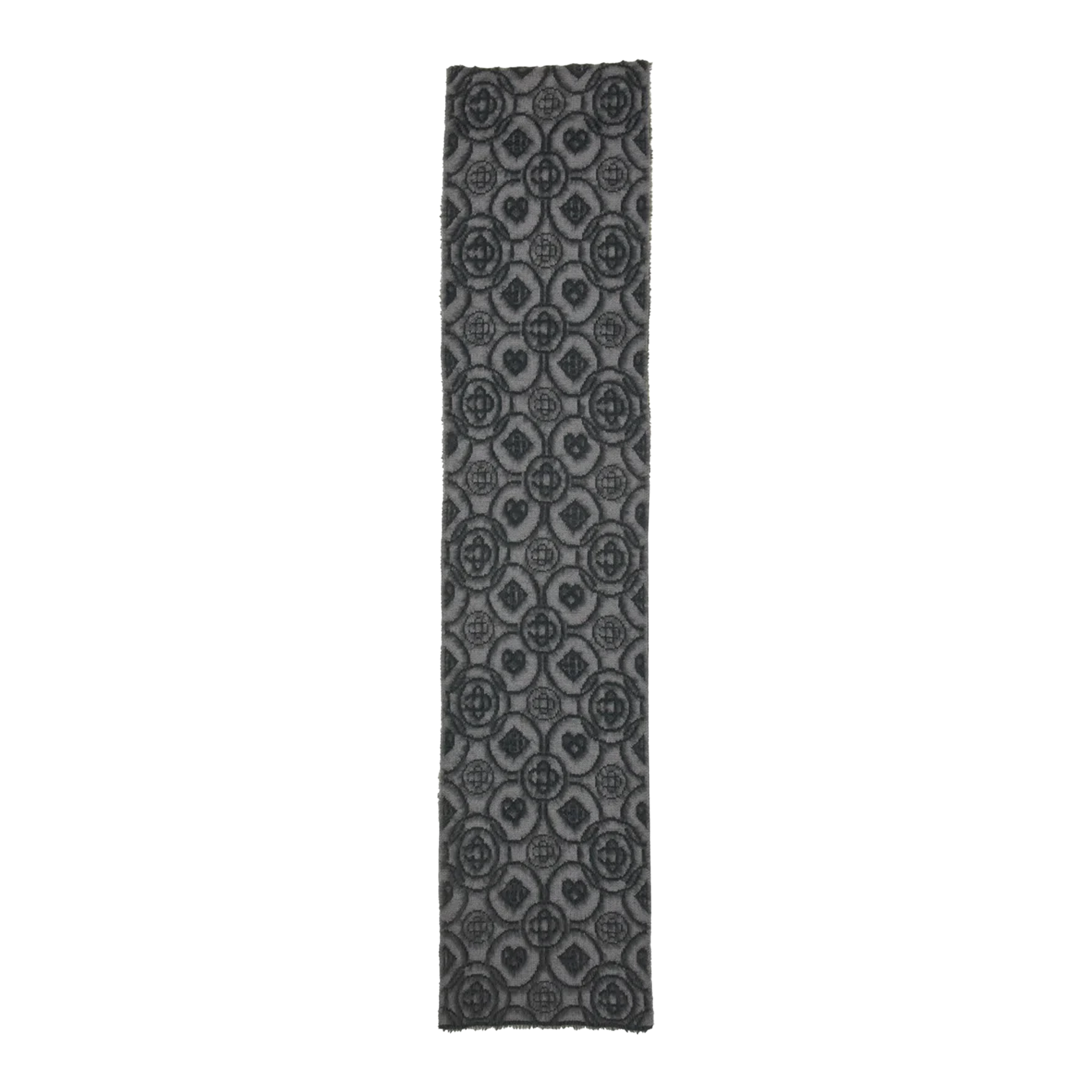 Bufanda Gris Casablanca Fluffy Monogram