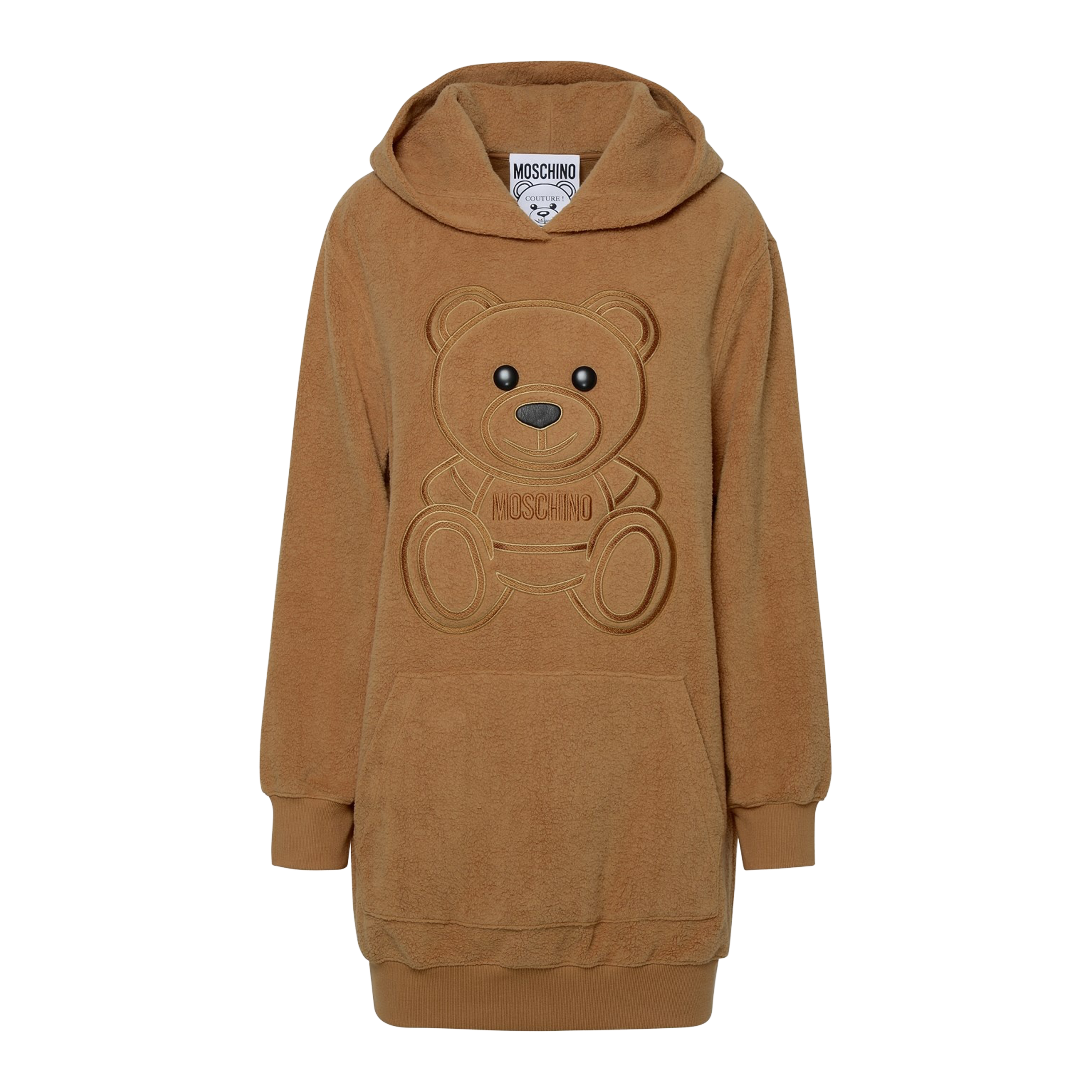 Vestido Beige Moschino Big Teddy