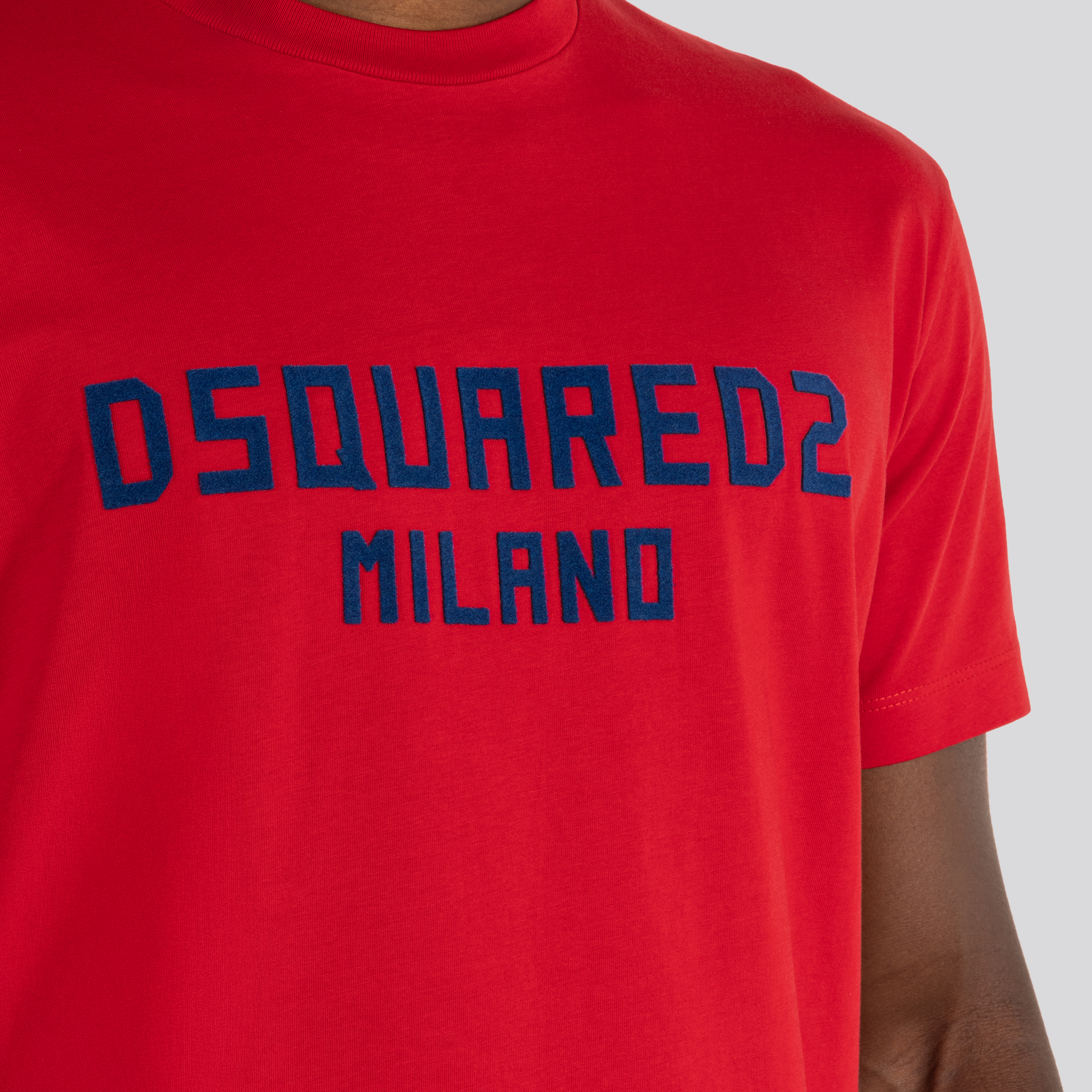 Camiseta Roja Dsquared2 Milano