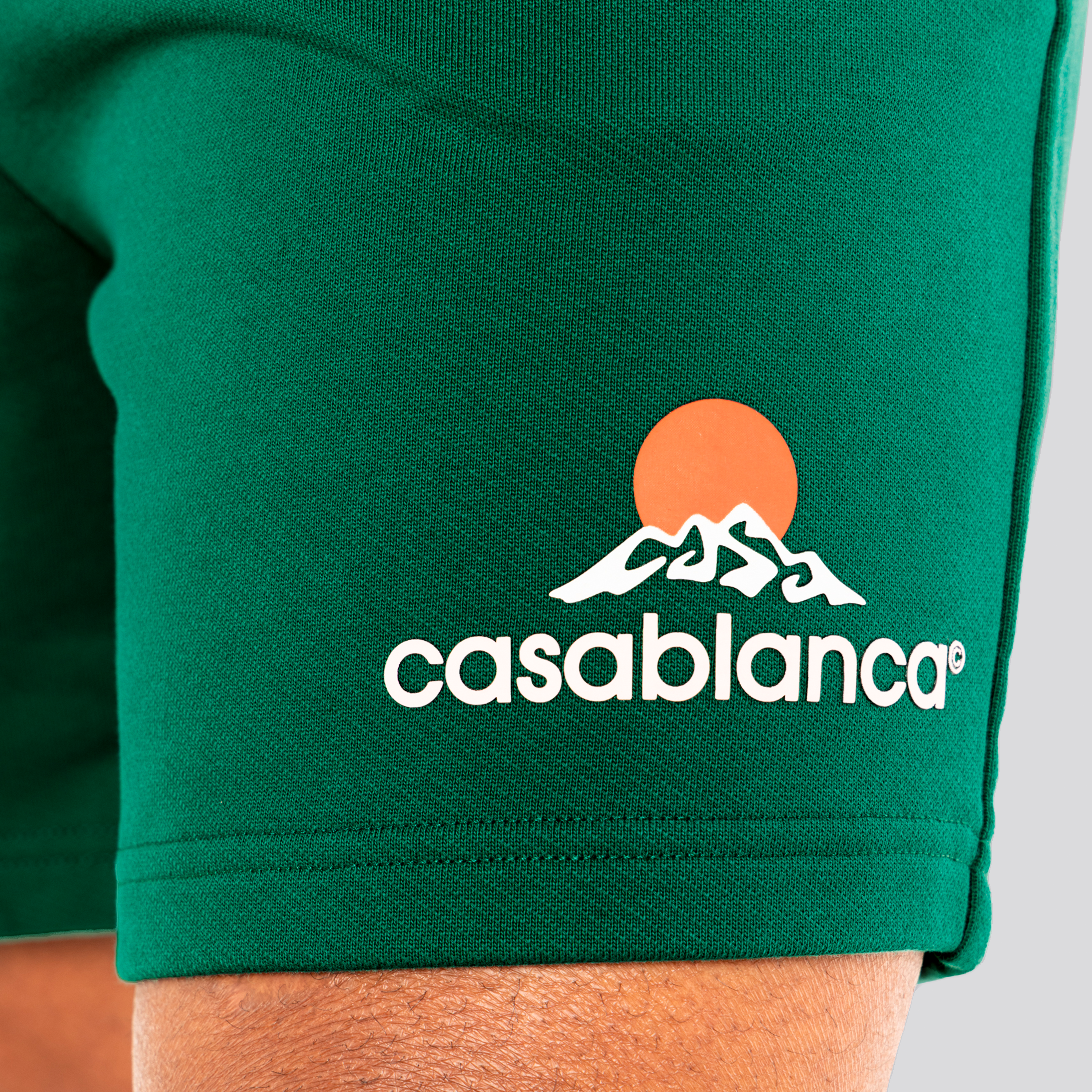 Short Verde Casablanca Montagne Printed