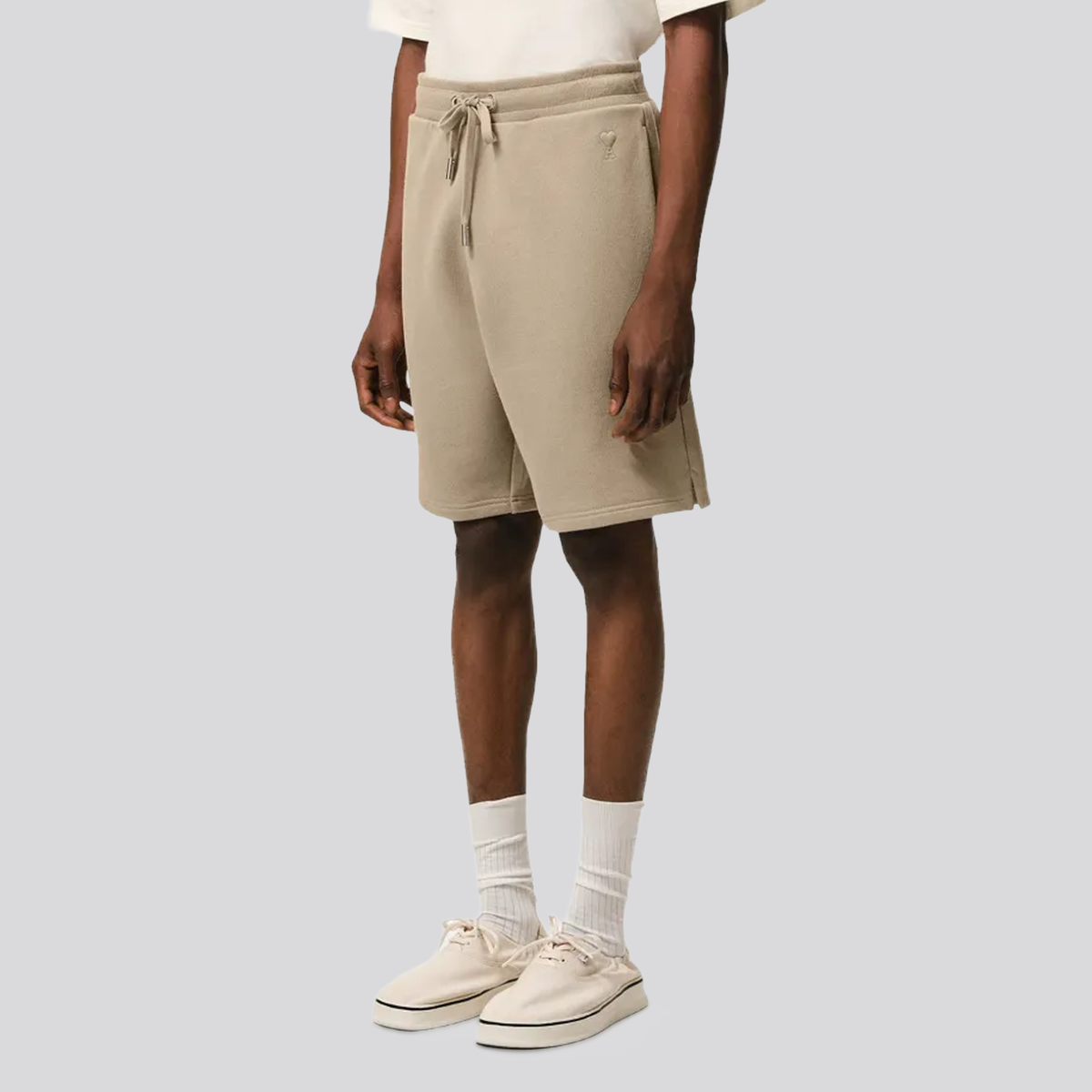 Short Beige Ami Paris Coeur