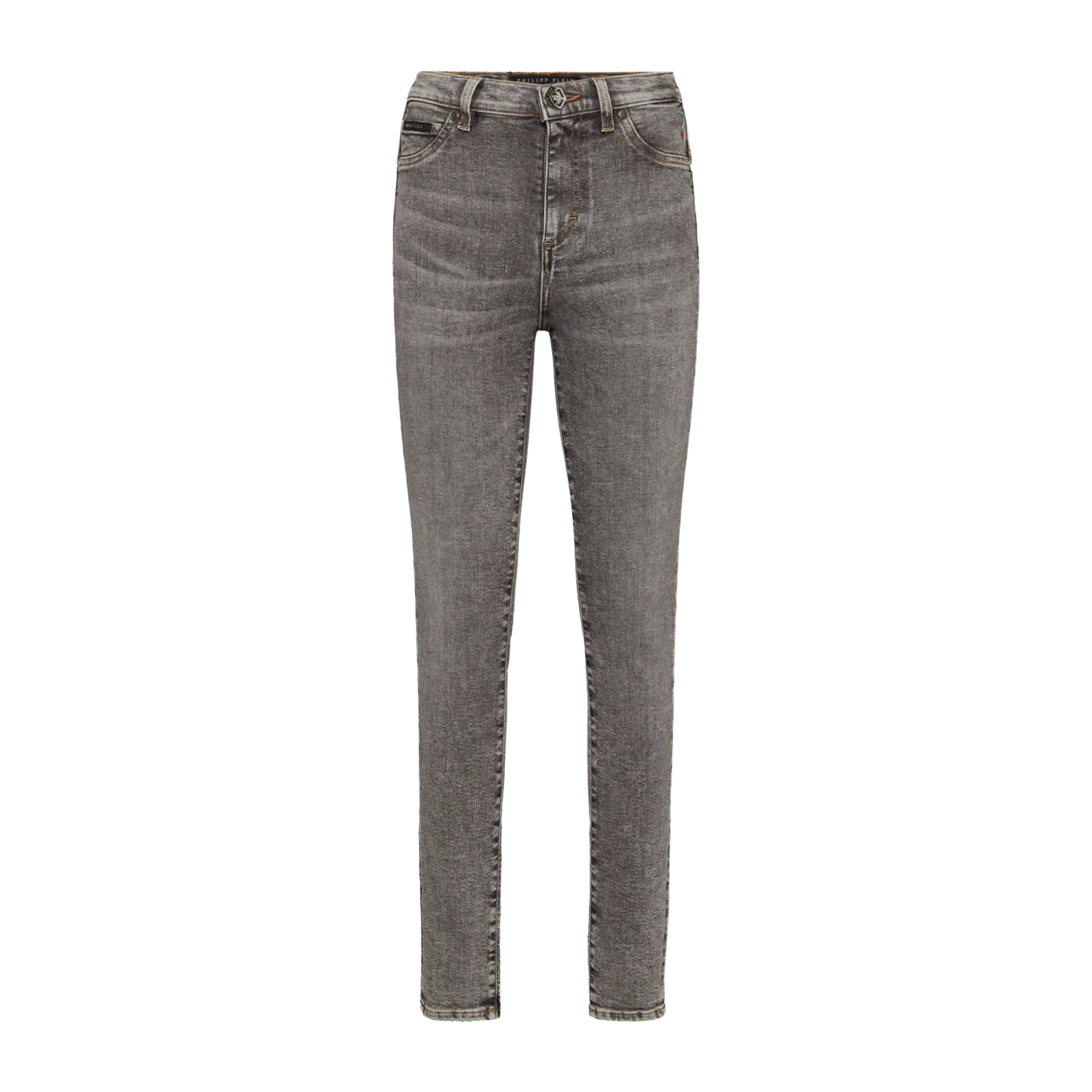 Jeans Negro Philipp Plein High Waist