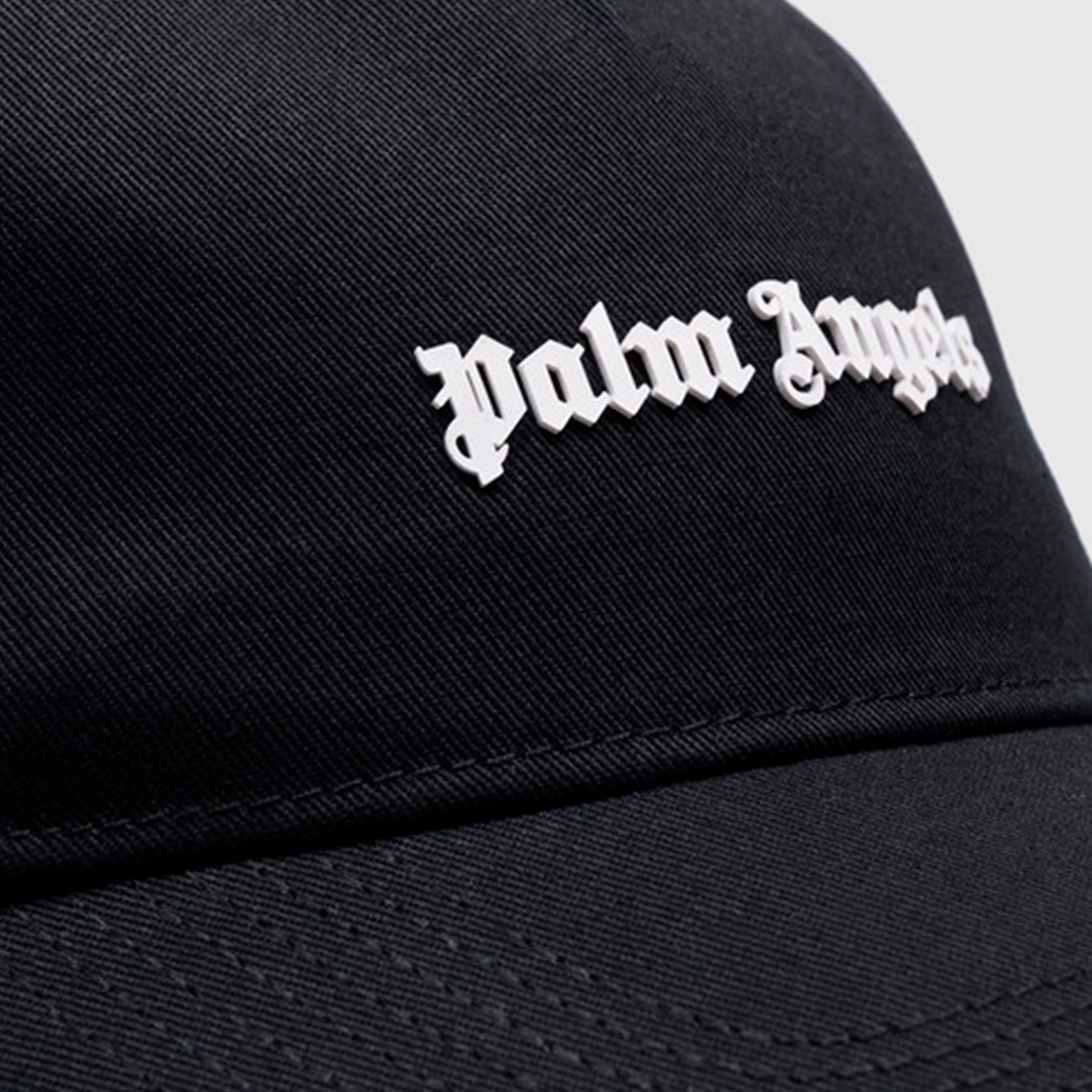 Gorra Negra Palm Angels 3 Logo