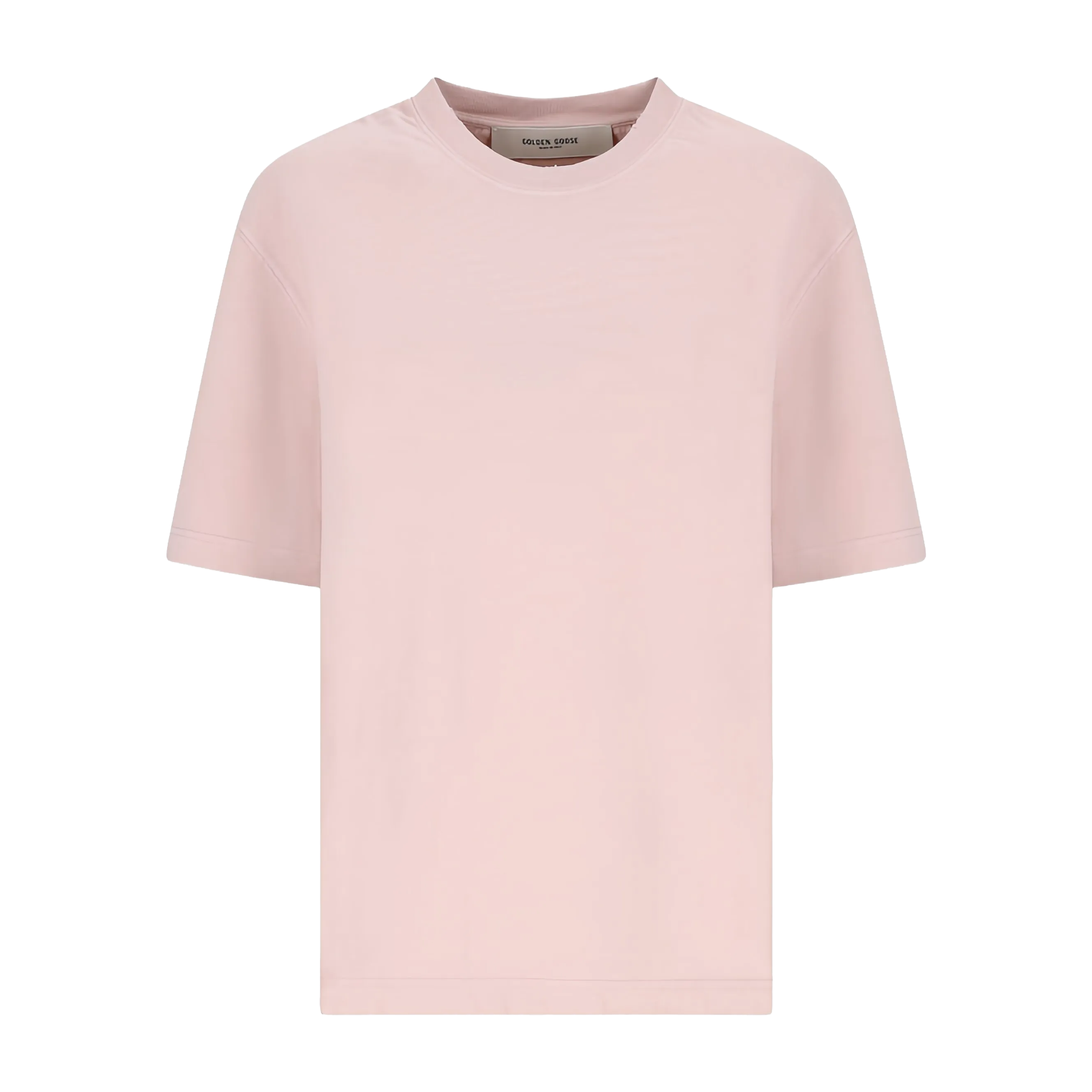 Camiseta Rosa Golden Goose Logo