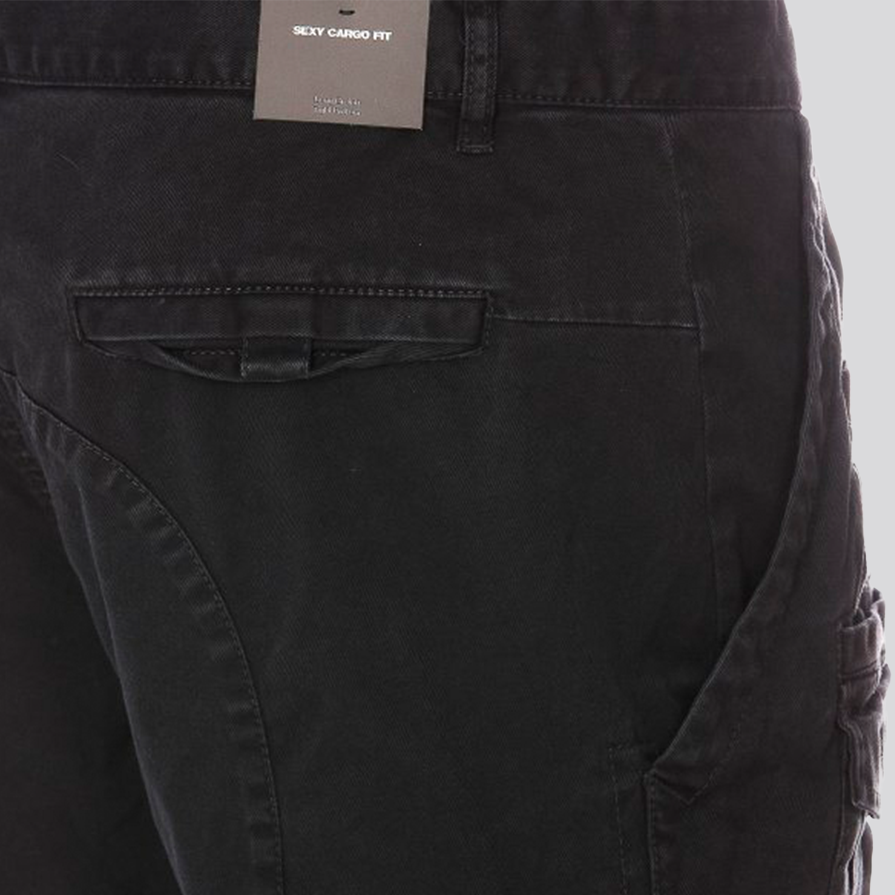 Pantalón Negro Dsquared2 Cargo