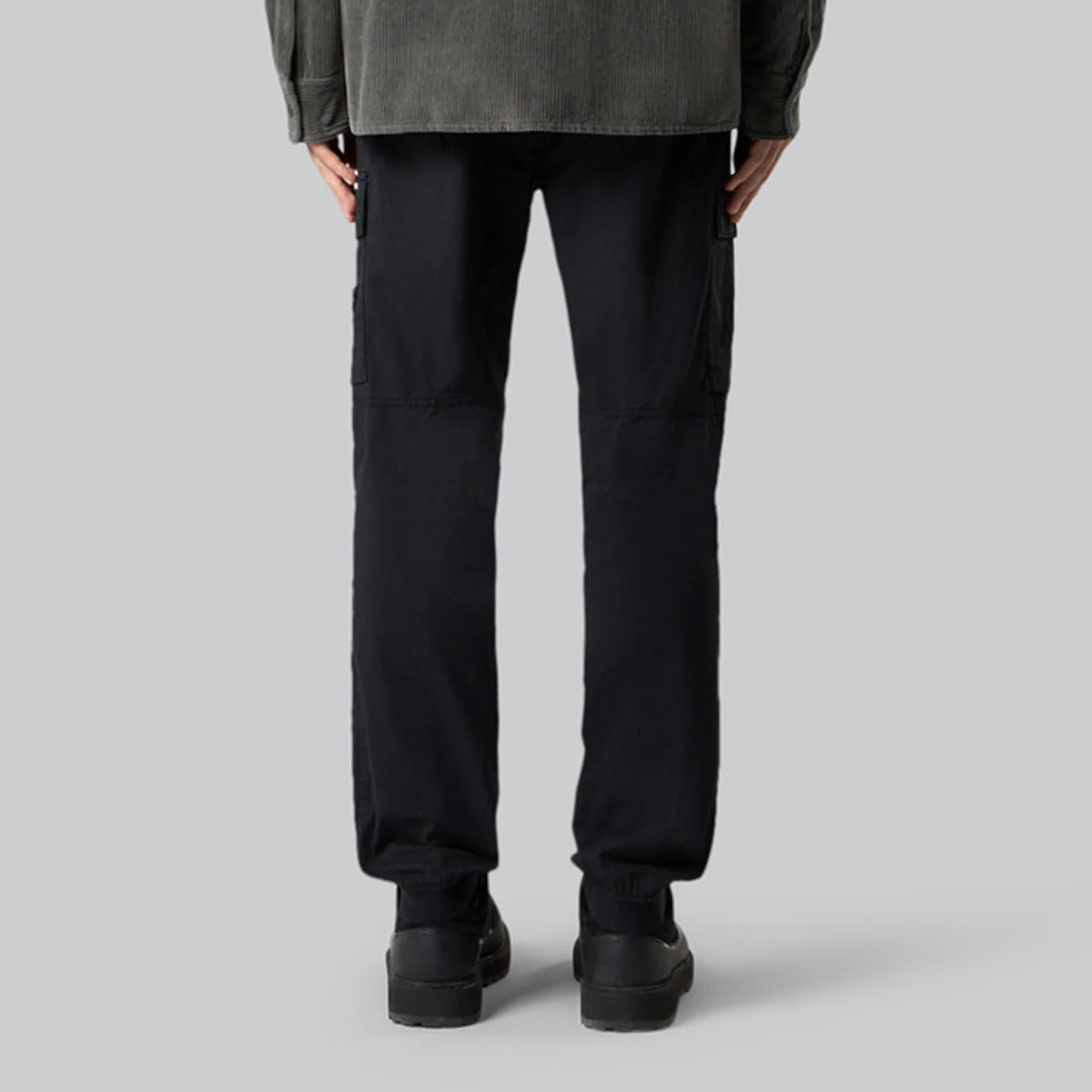 Pantalón Negro Stone Island Double Pocket