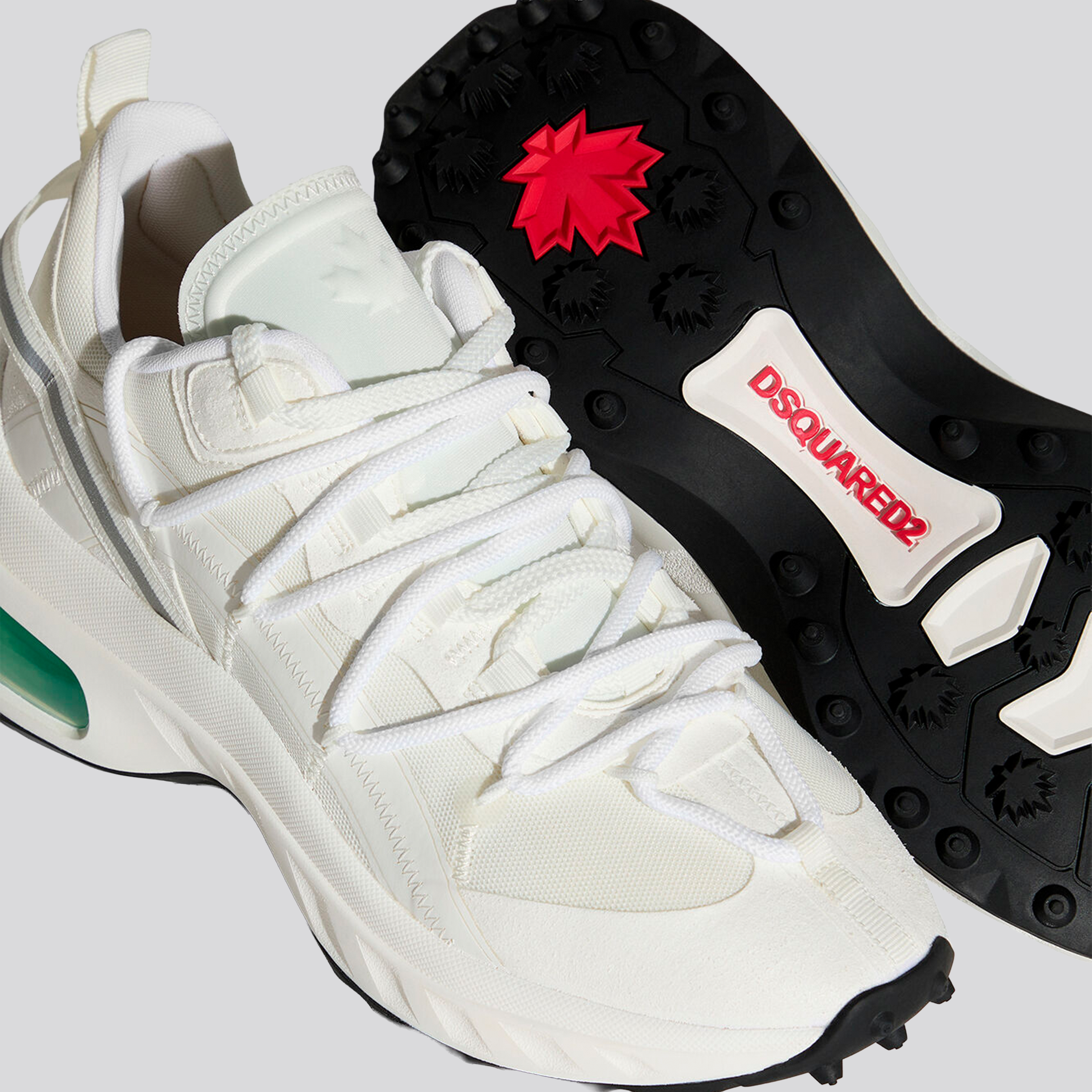 Sneakers Blancos Dsquared2 Ridged