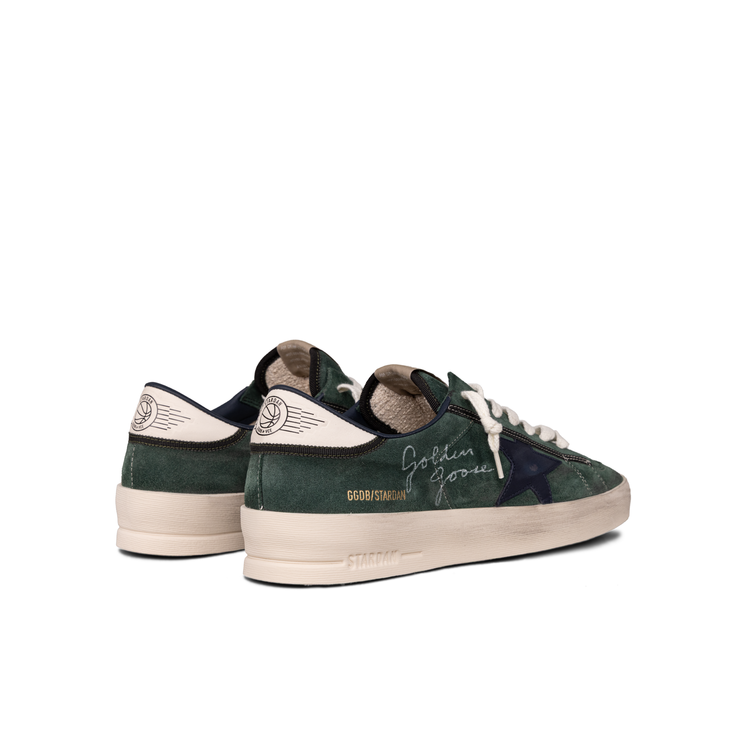 Sneakers Verdes Golden Goose Stardan Suede