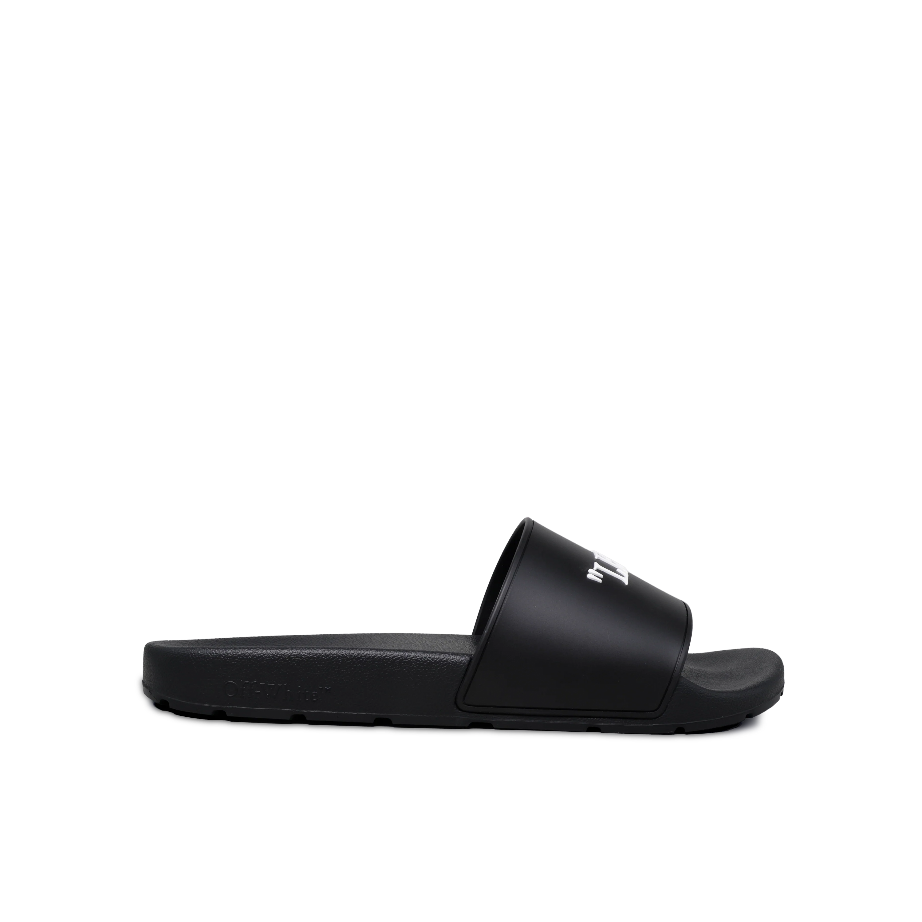 Sandalias Negras Off-White Quote