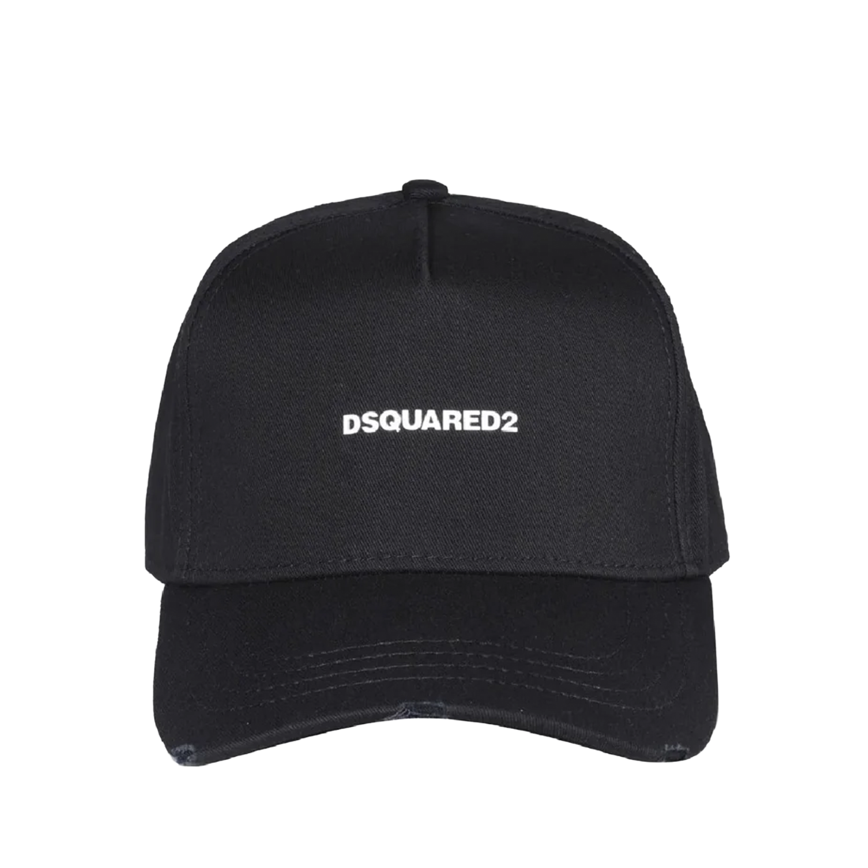 Gorra Negra Dsquared2 Nylon Plaque