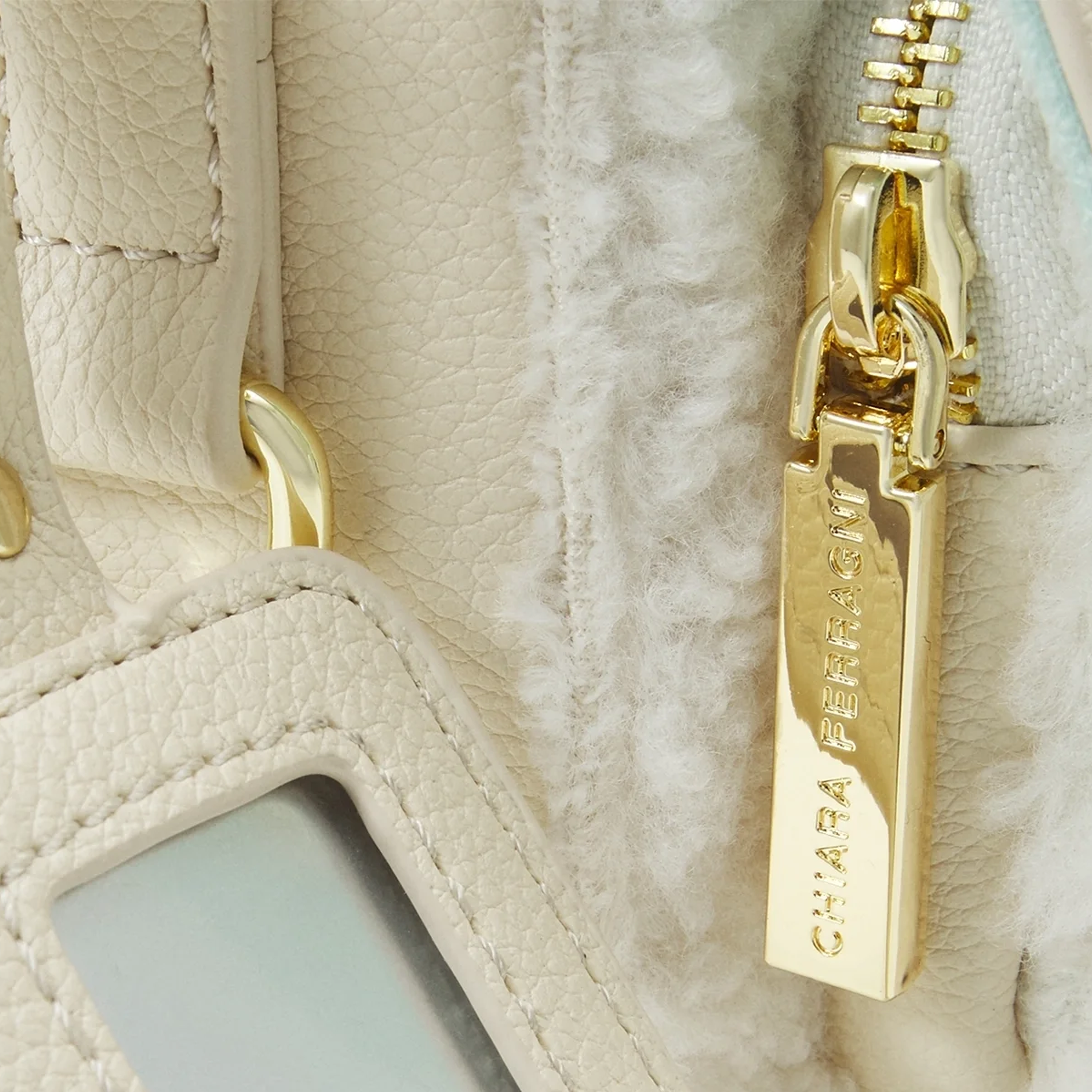 Cartera Beige Chiara Ferragni Eye