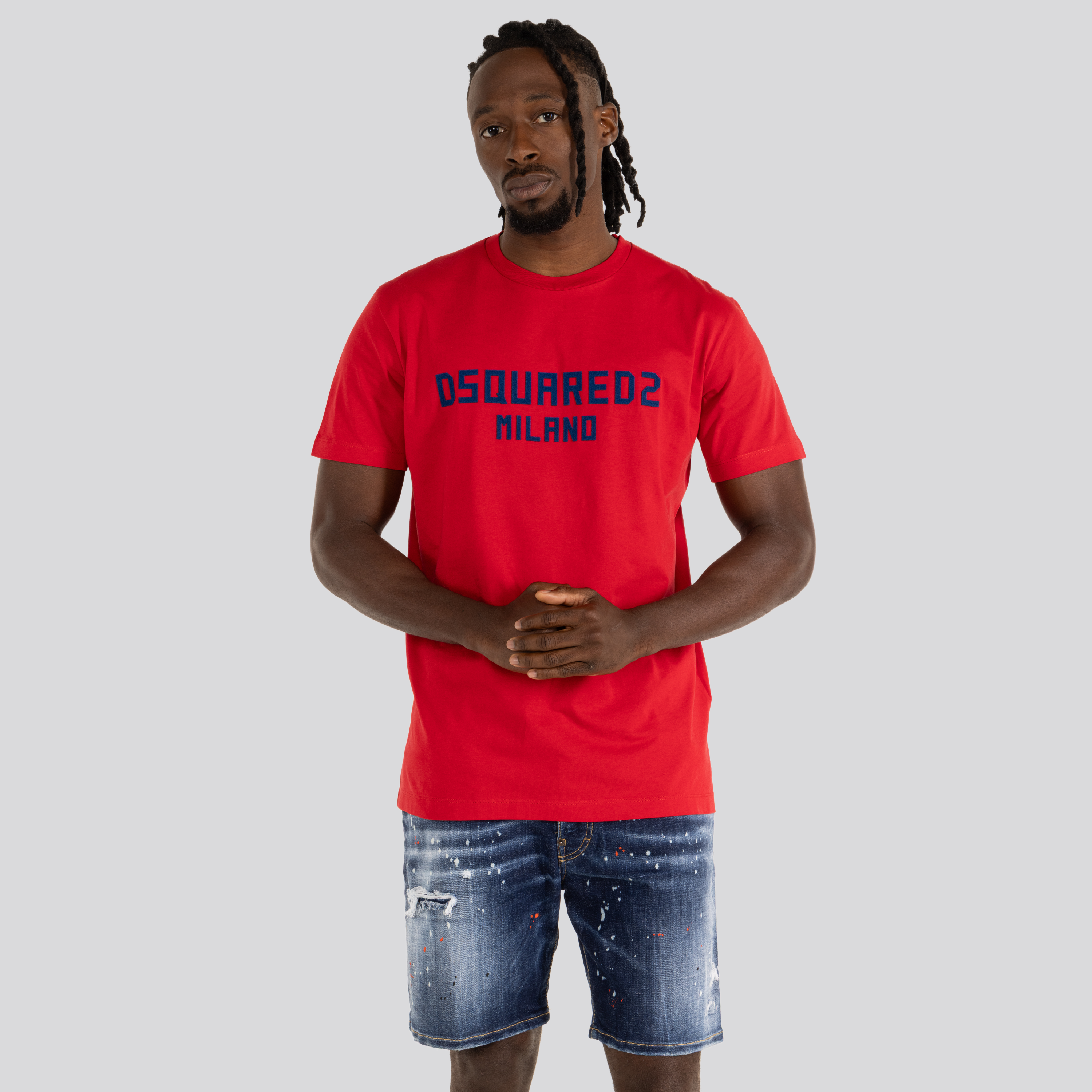 Camiseta Roja Dsquared2 Milano