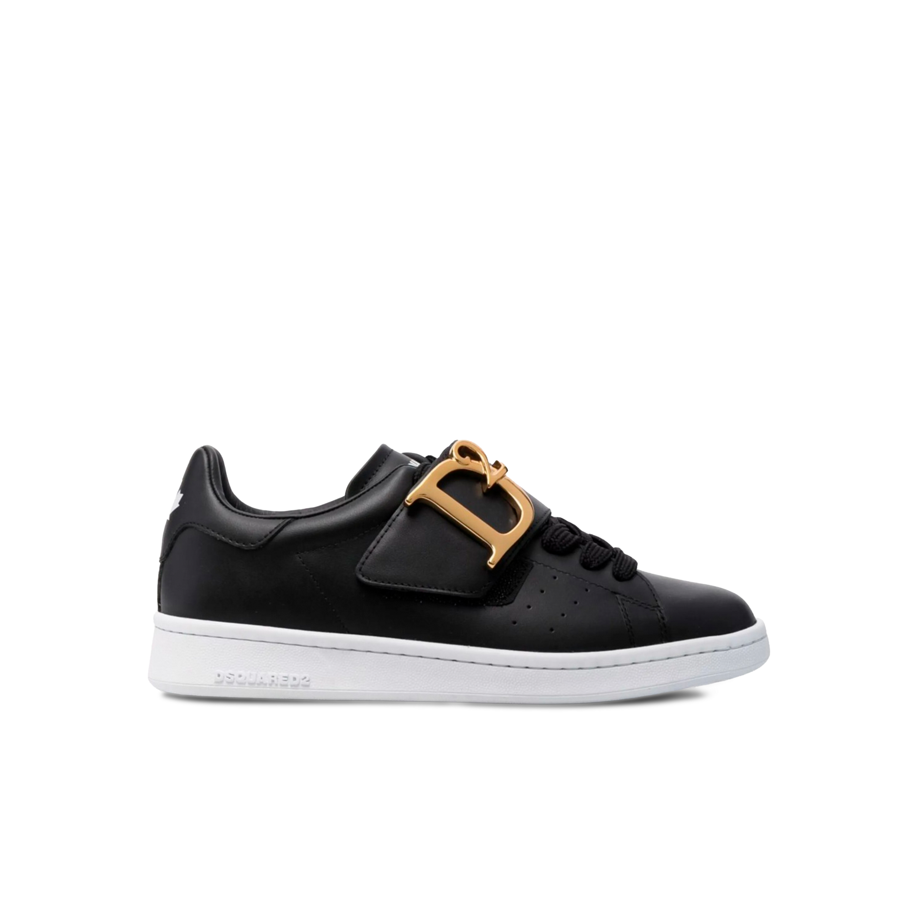 Sneakers Negros Dsquared2 D2 Plaque