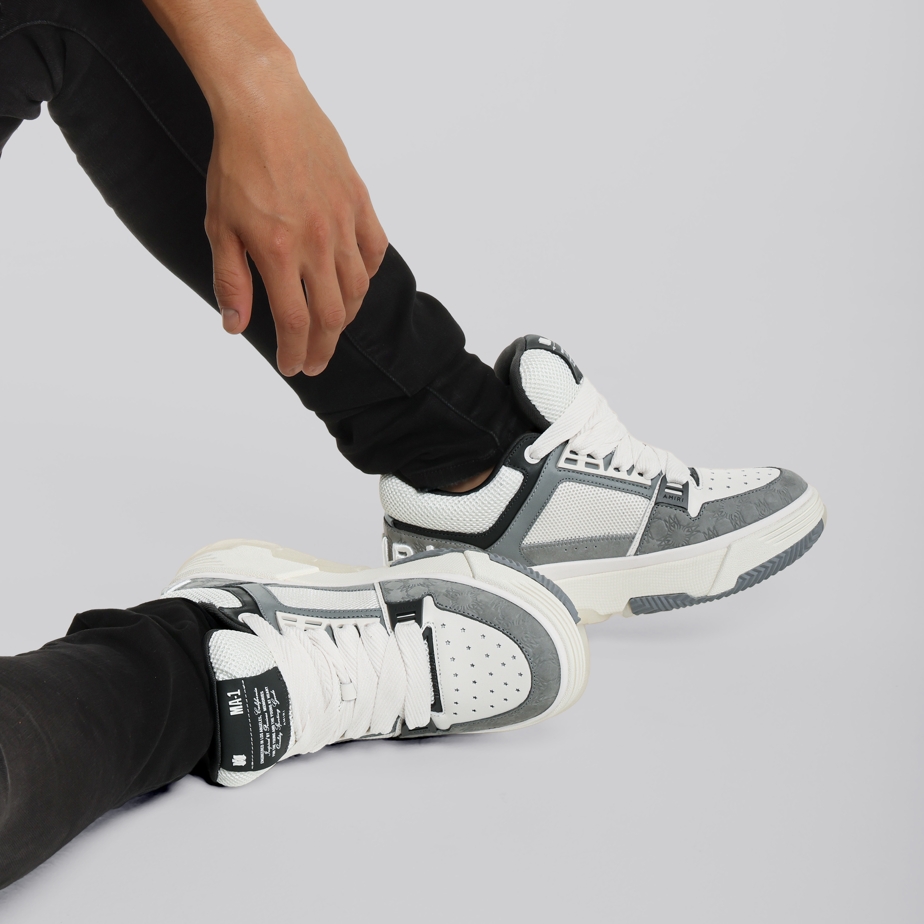 Sneakers Grices AMIRI Debossed Nubuck MA-1