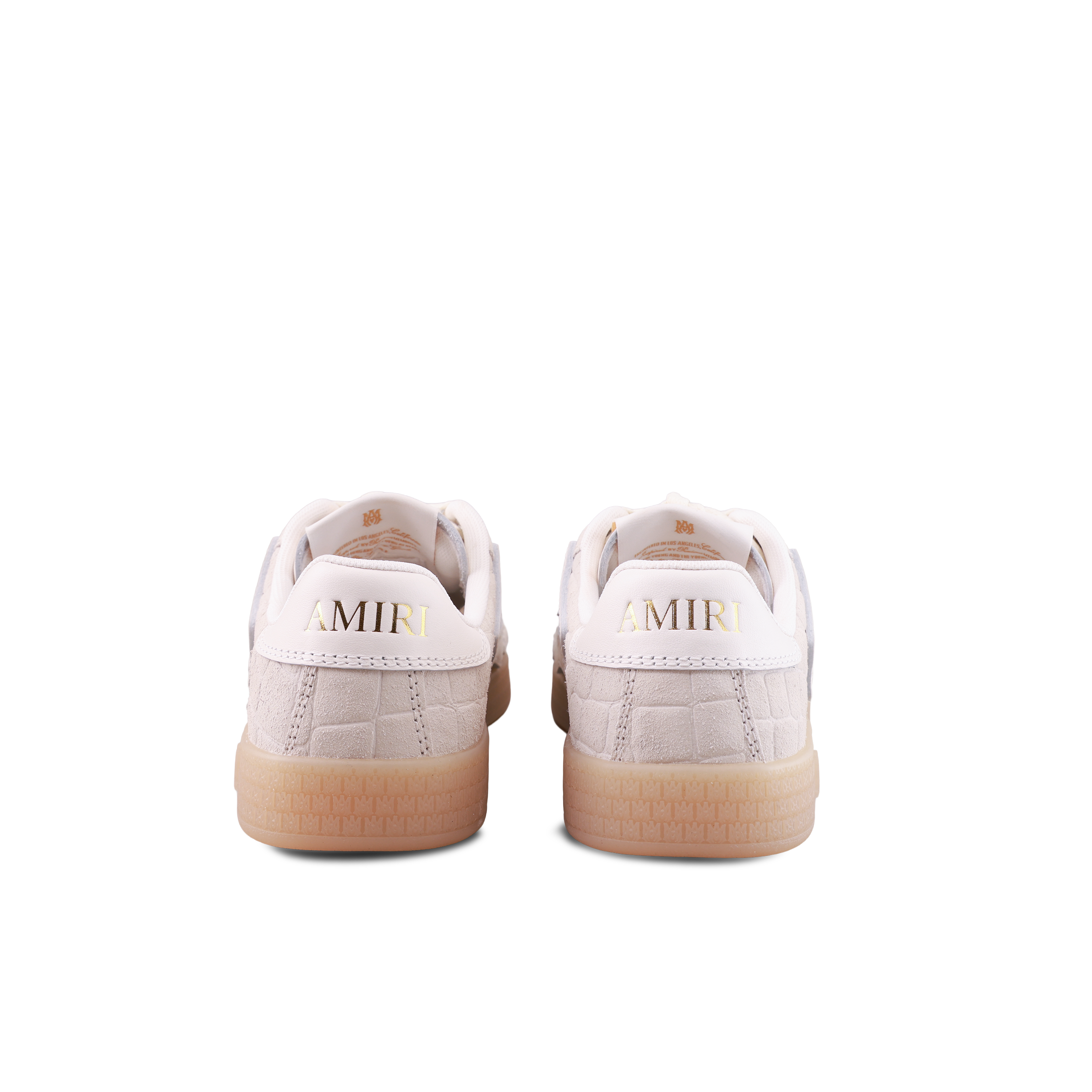 Sneakers Beige AMIRI Pacific Bones Croc