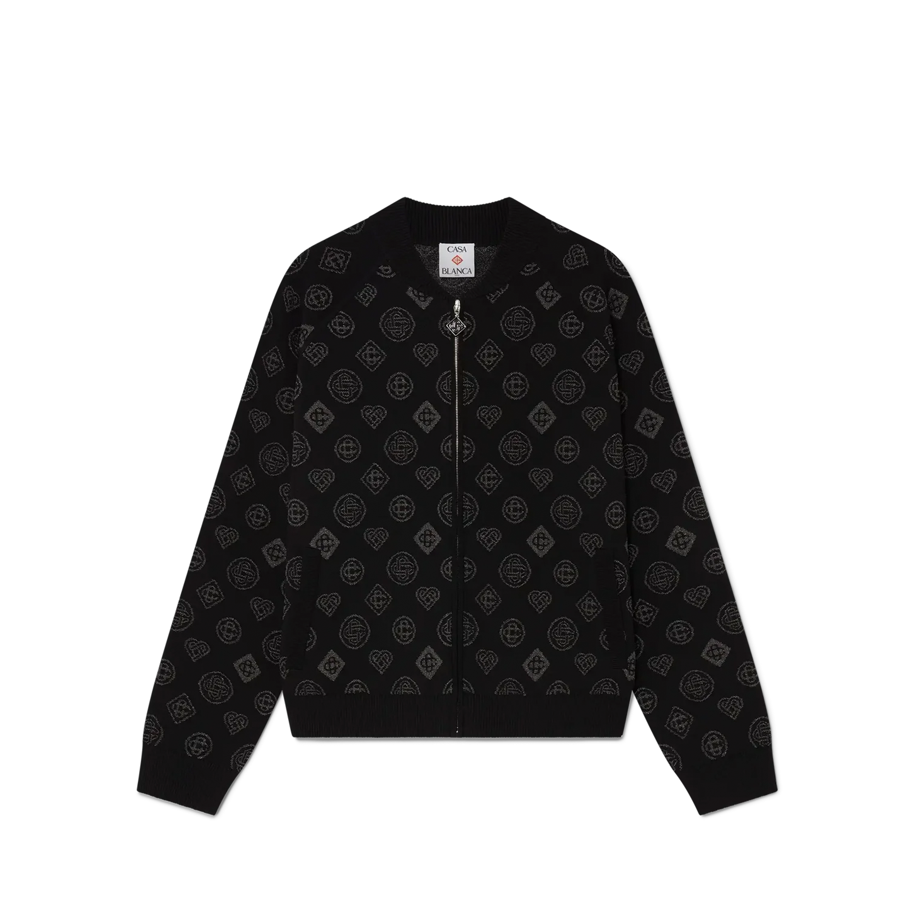 Chaqueta Negra Casablanca City Jacquard