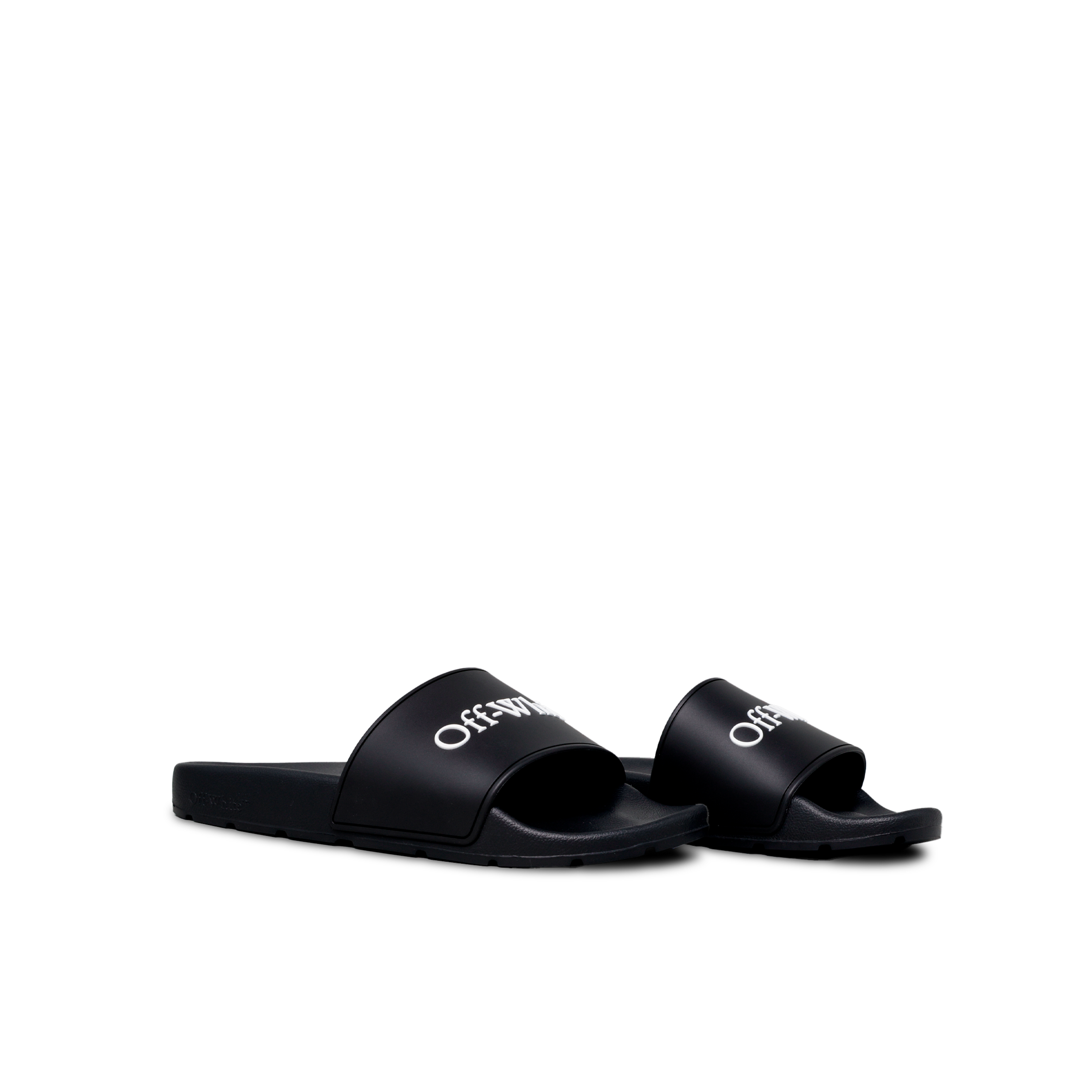 Sandalias Negros Off-White Logo