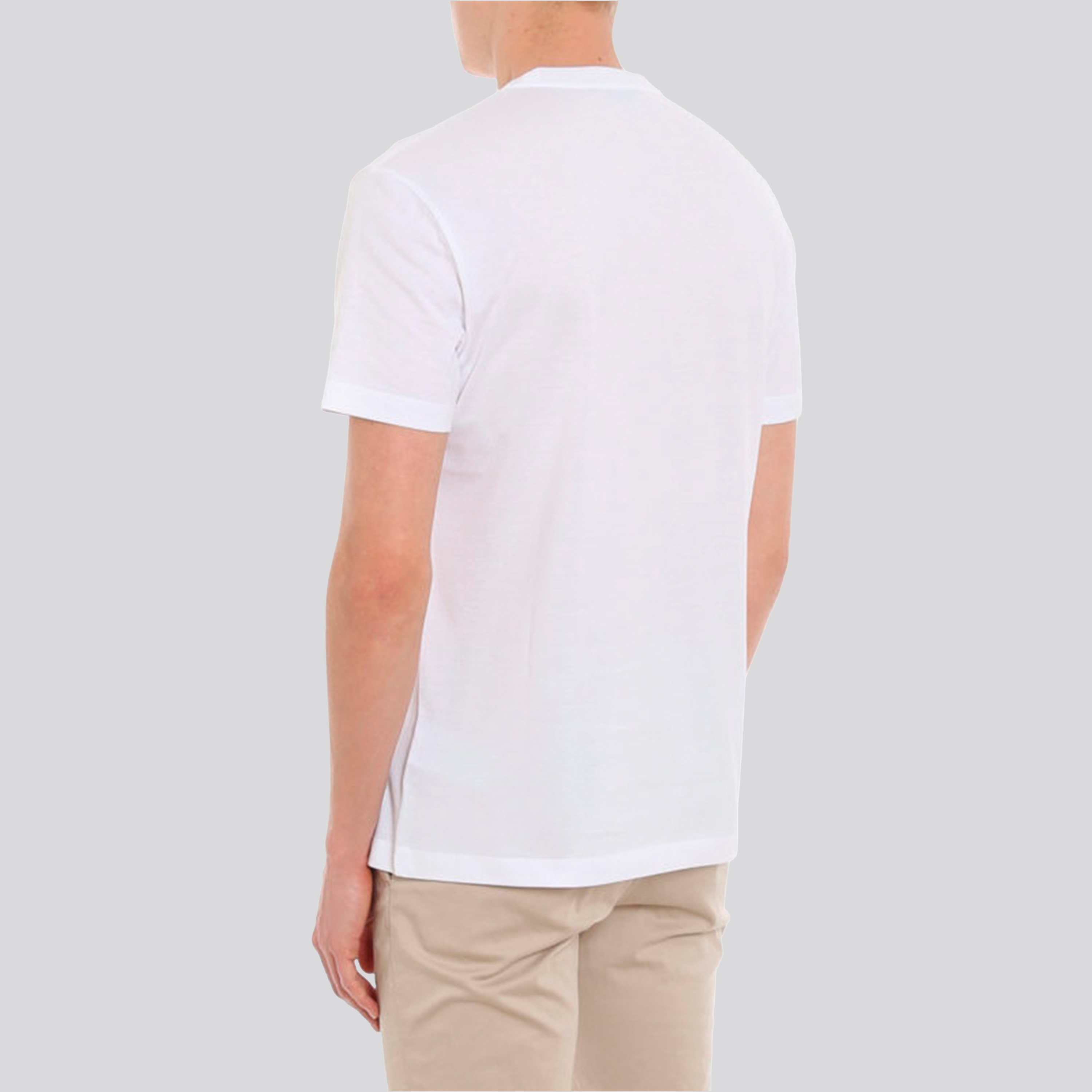 Camiseta Blanca Gianni Versace Logo Medusa