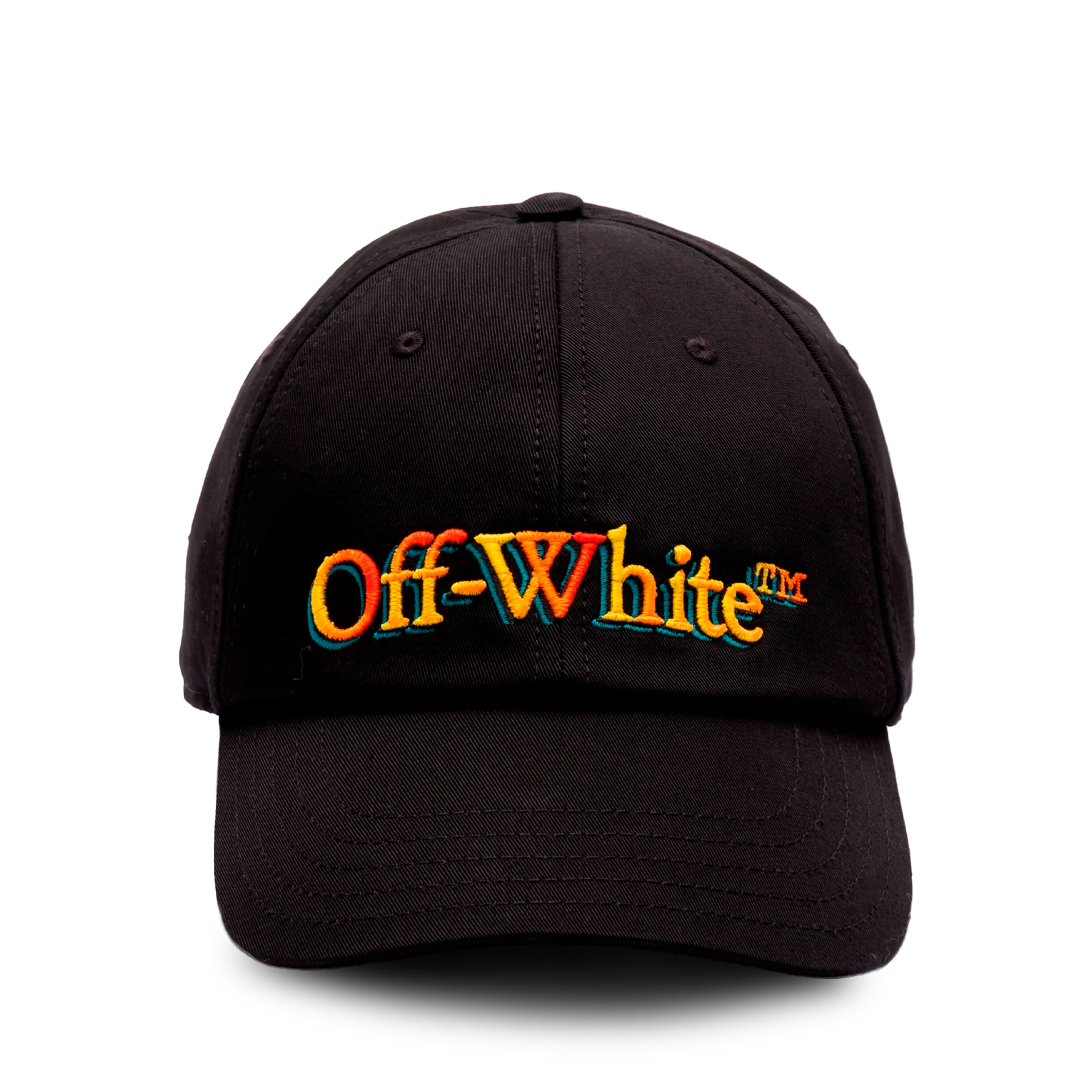 Gorra Negra Off-White Bookish Degrade
